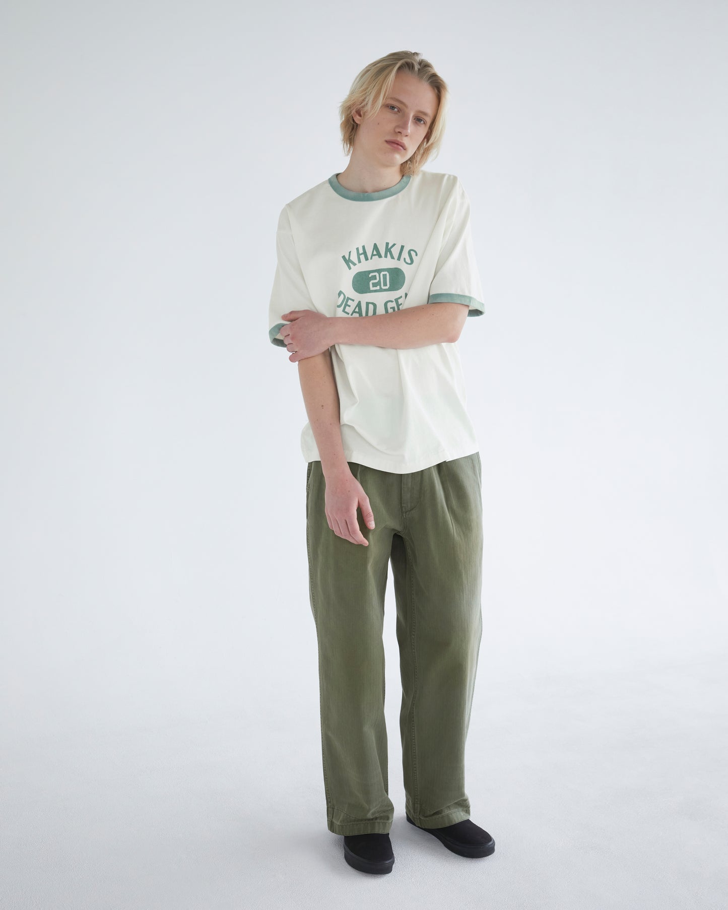 Major Ringer Tee White