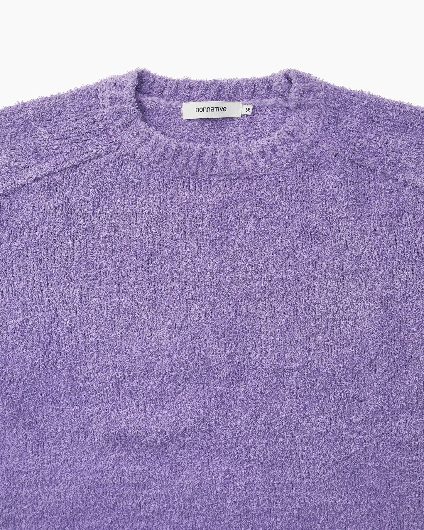 Mariner Crew Sweater C/N Pile Lilac
