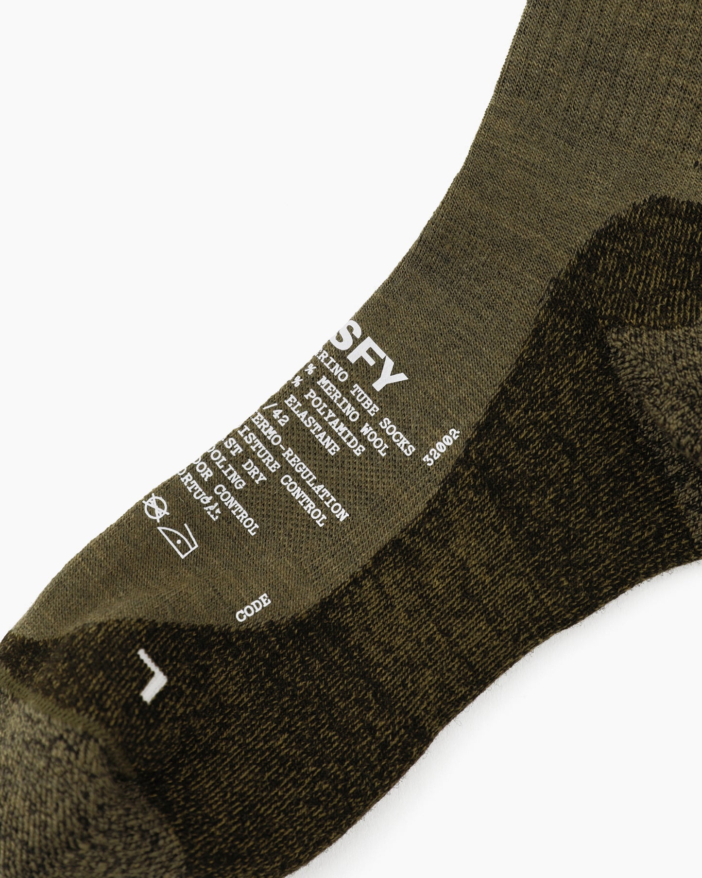 Merino Nylon Tube Socks Dark Olive