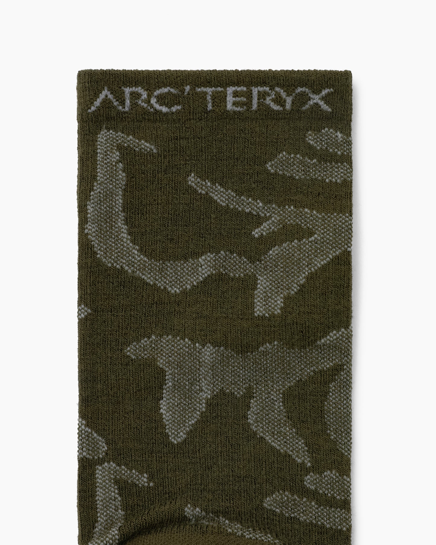 Merino Wool Grotto Mid Sock Tatsu/White