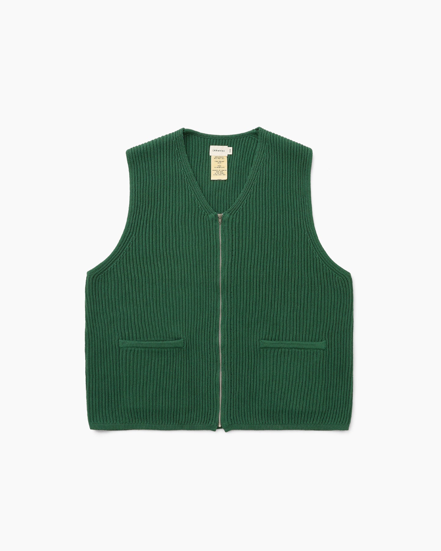 Milo Knit Vest Green