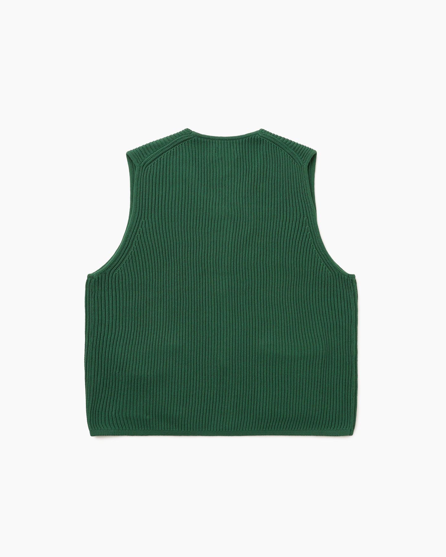 Milo Knit Vest Green