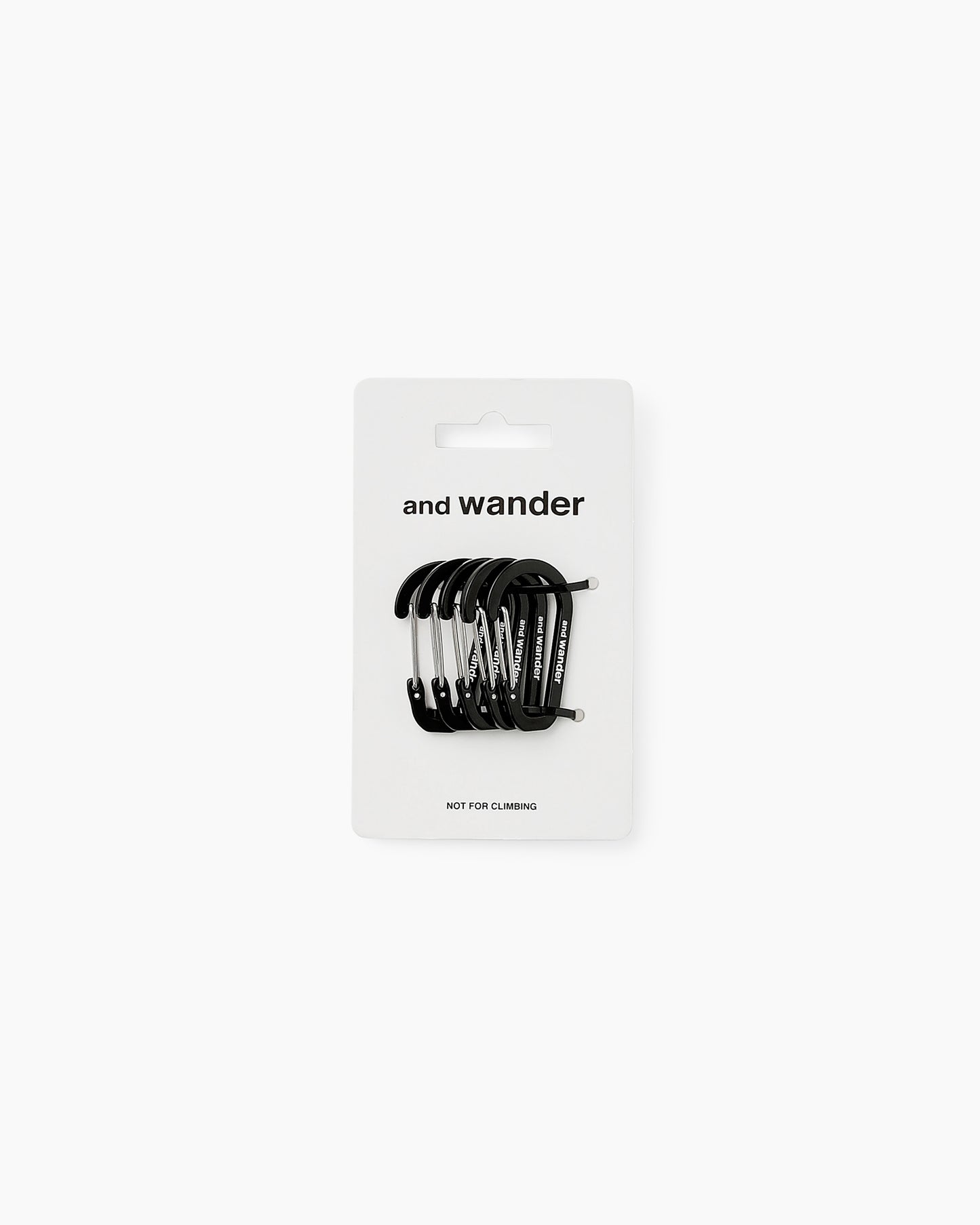 Mini Carabiner Set Black