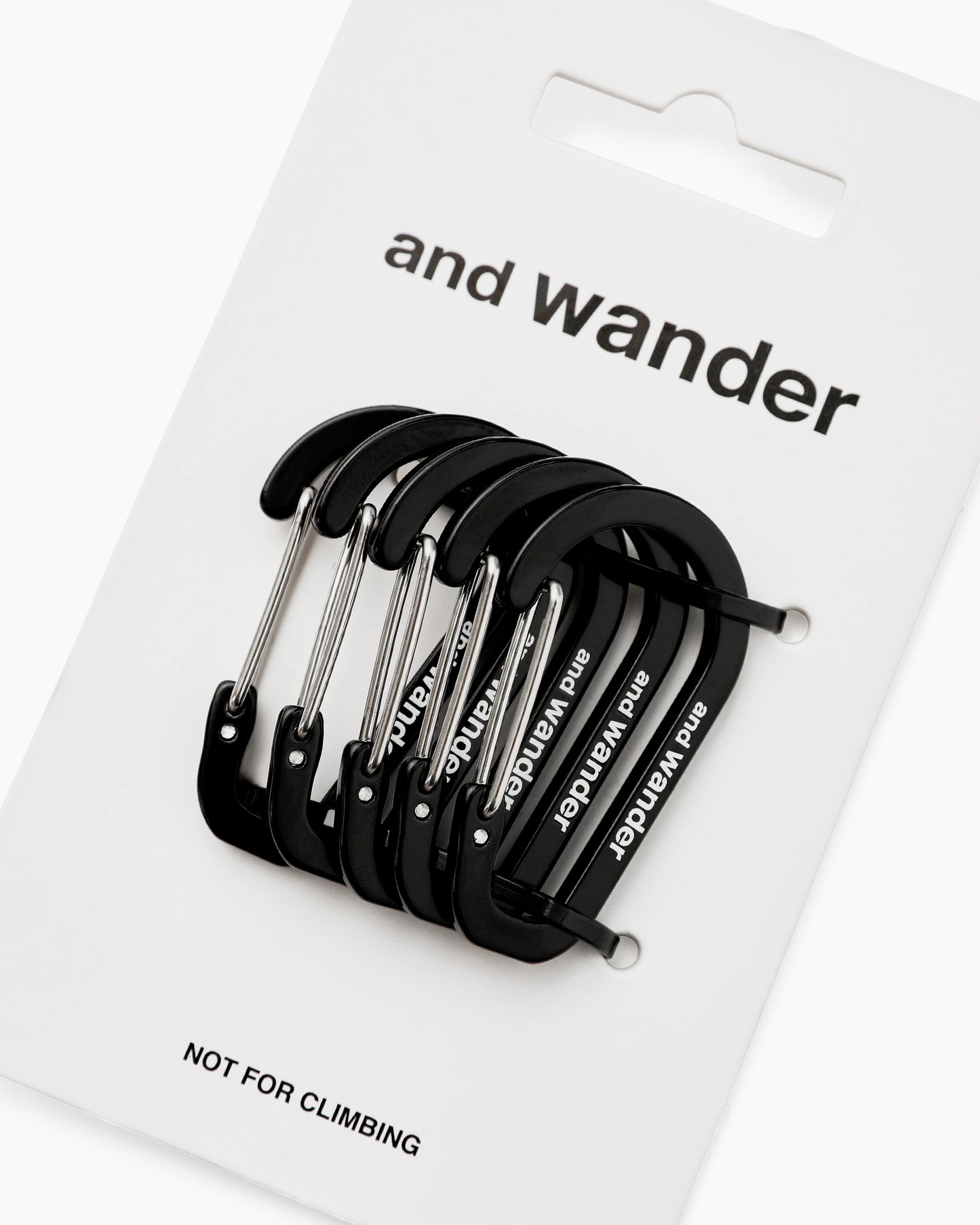 Mini Carabiner Set Black