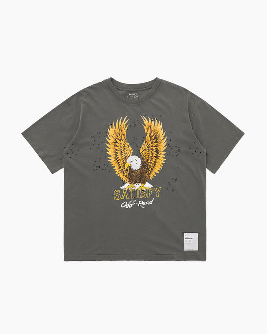 MothTech™ T-Shirt (Eagle) Faded Black