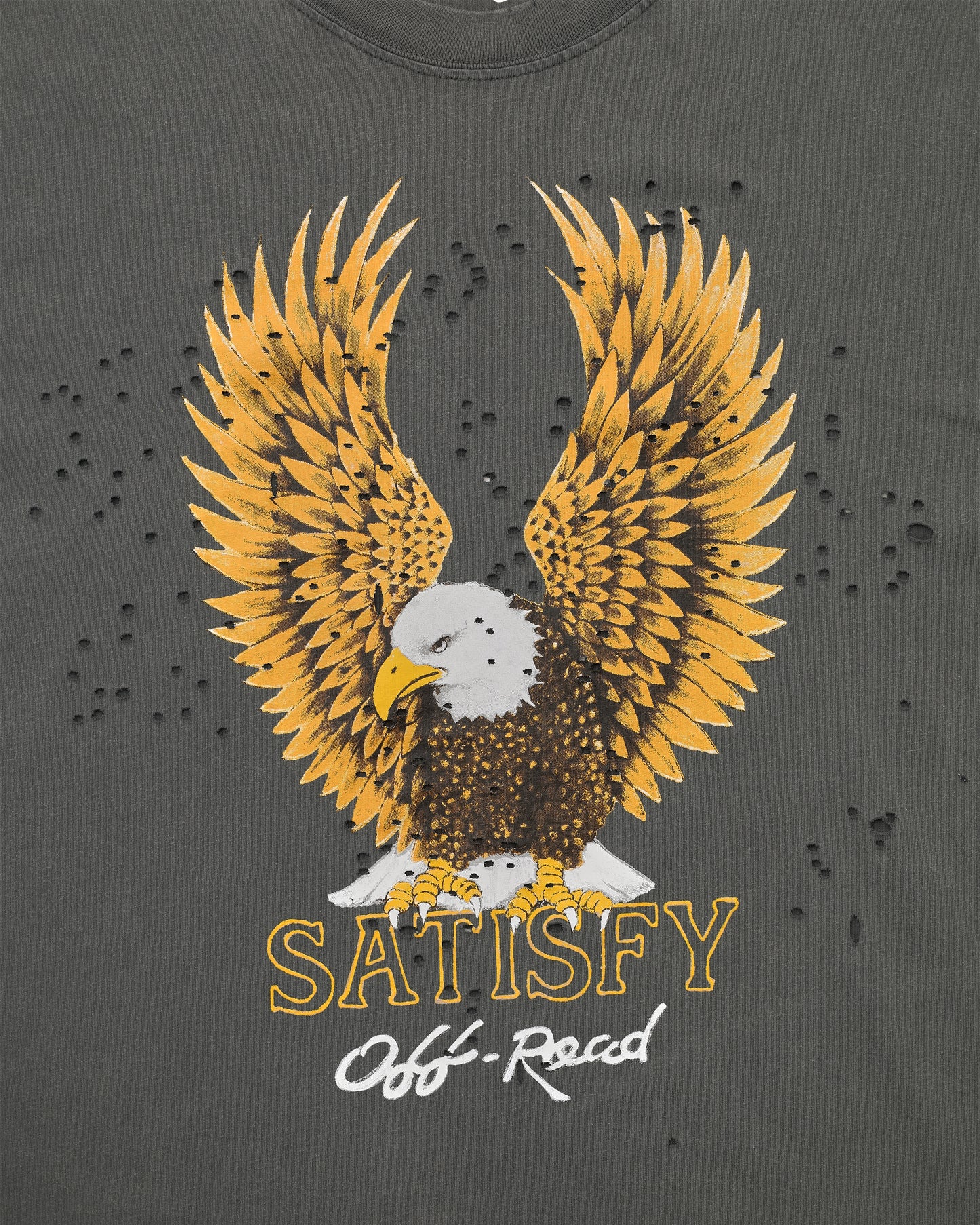 MothTech™ T-Shirt (Eagle) Faded Black
