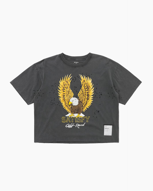 MothTech™ T-Shirt (Eagle) W Aged Black