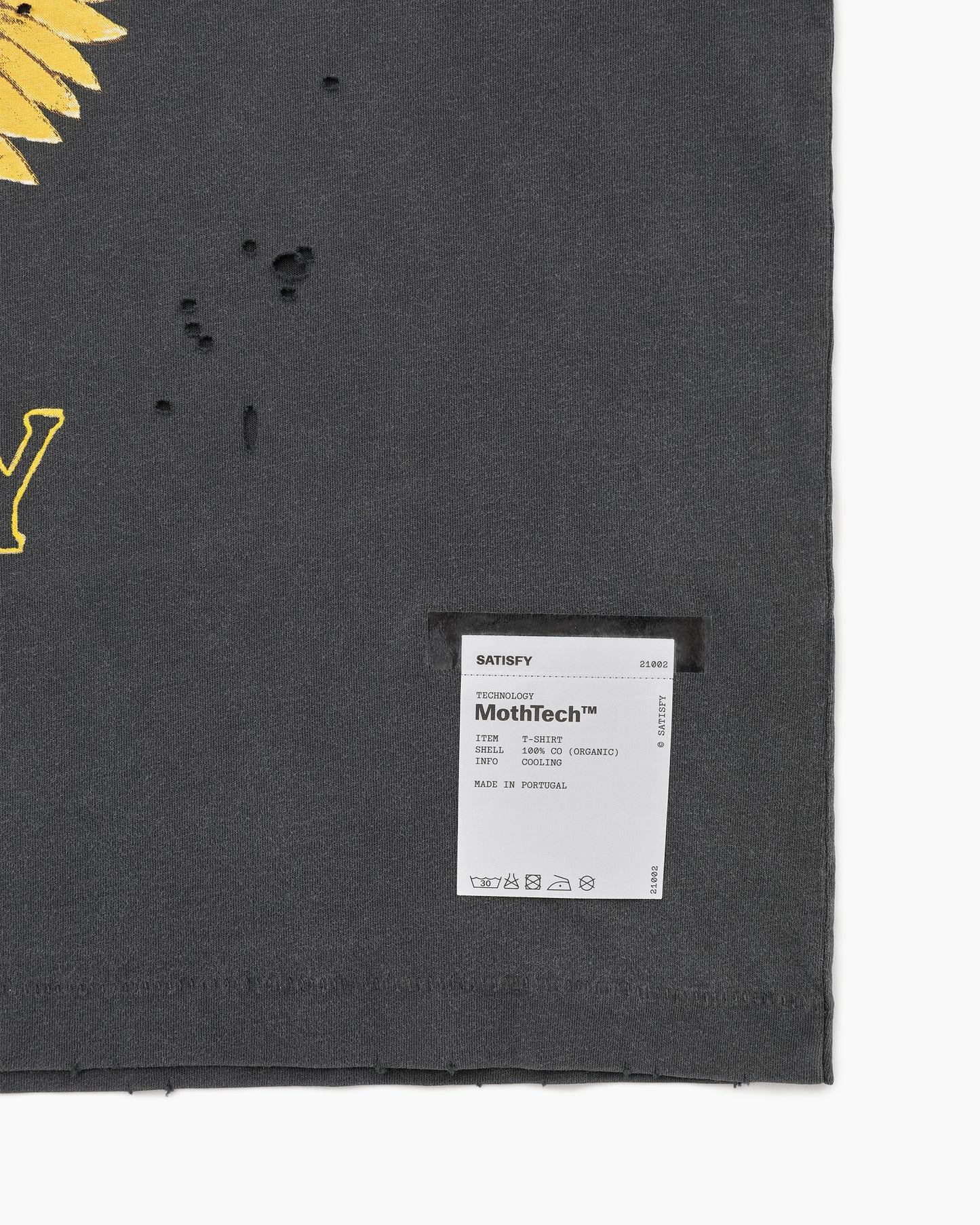 MothTech™ T-Shirt (Eagle) W Aged Black