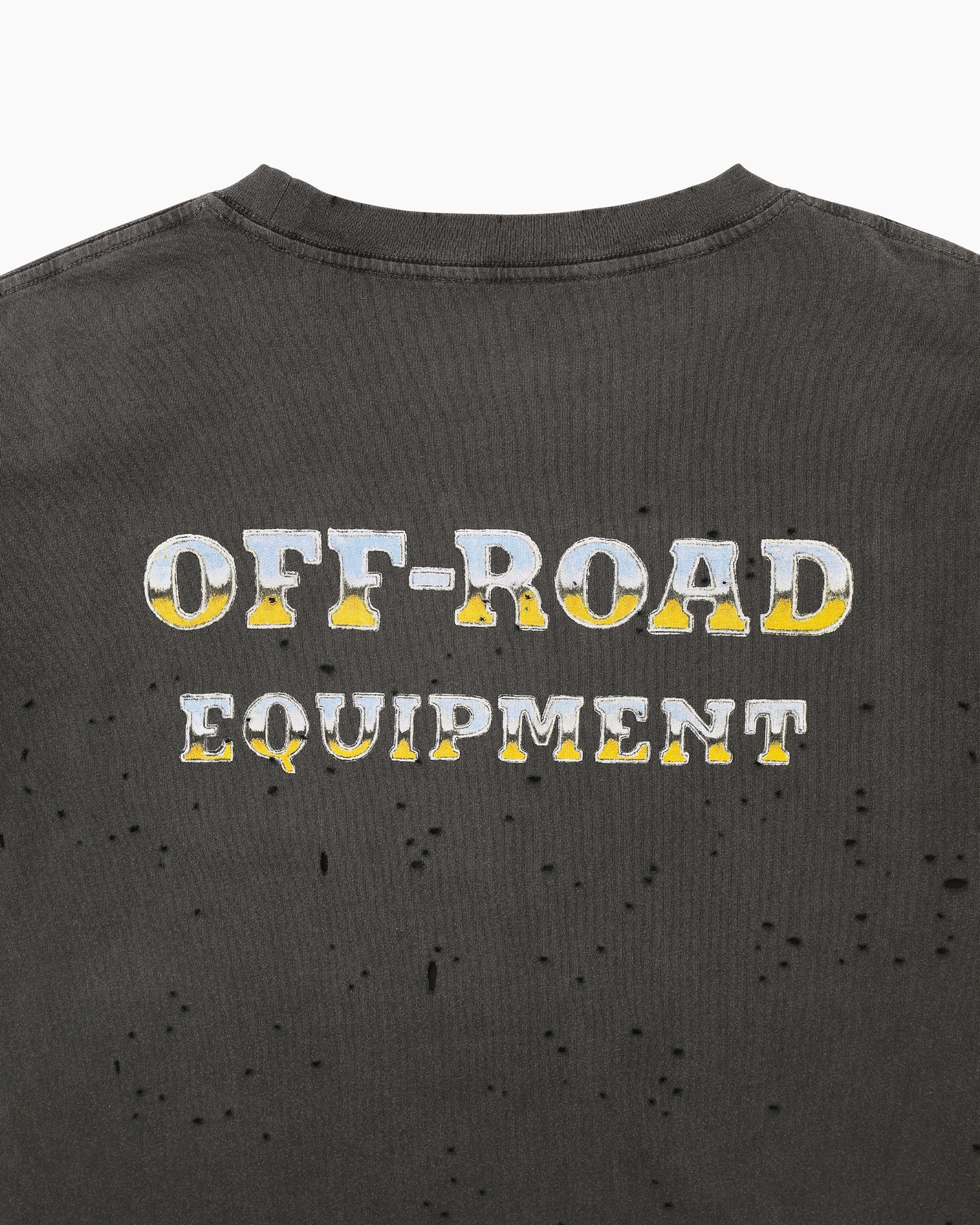 MothTech™ T-Shirt (Monster Truck) Aged Black