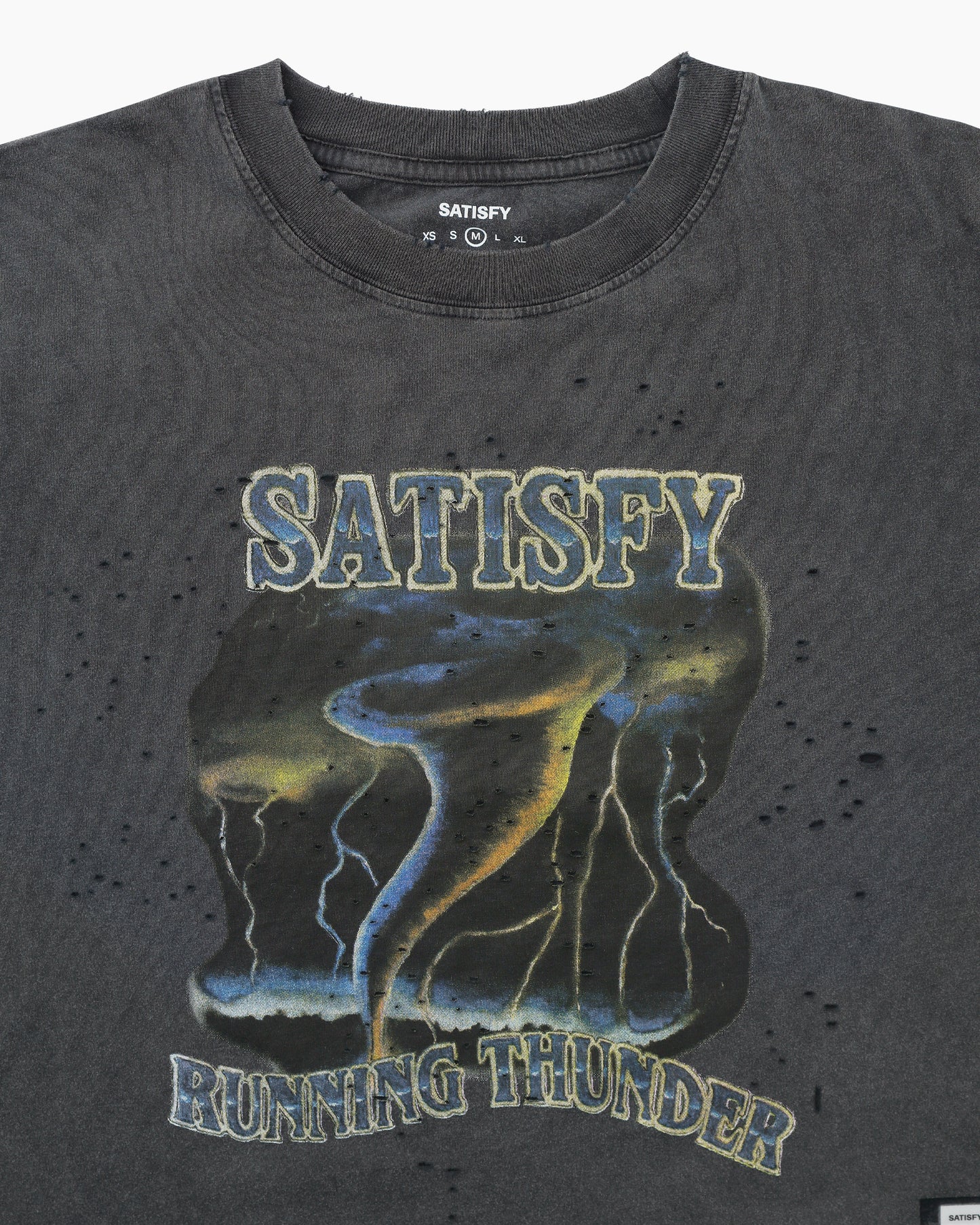 MothTech™ T-Shirt (Tornado) W Aged Black