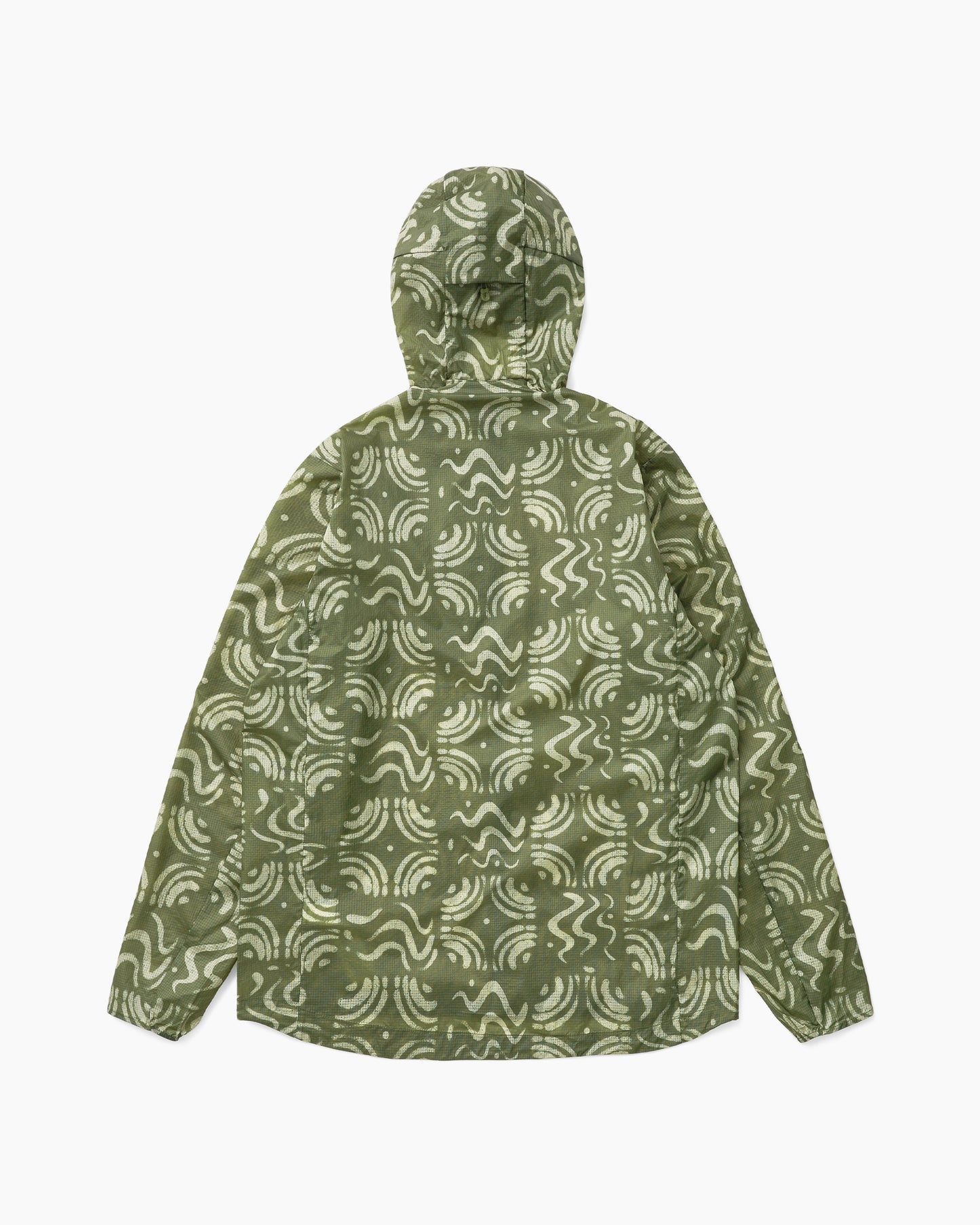 M's Houdini Jacket Sand Waves: Caper Green