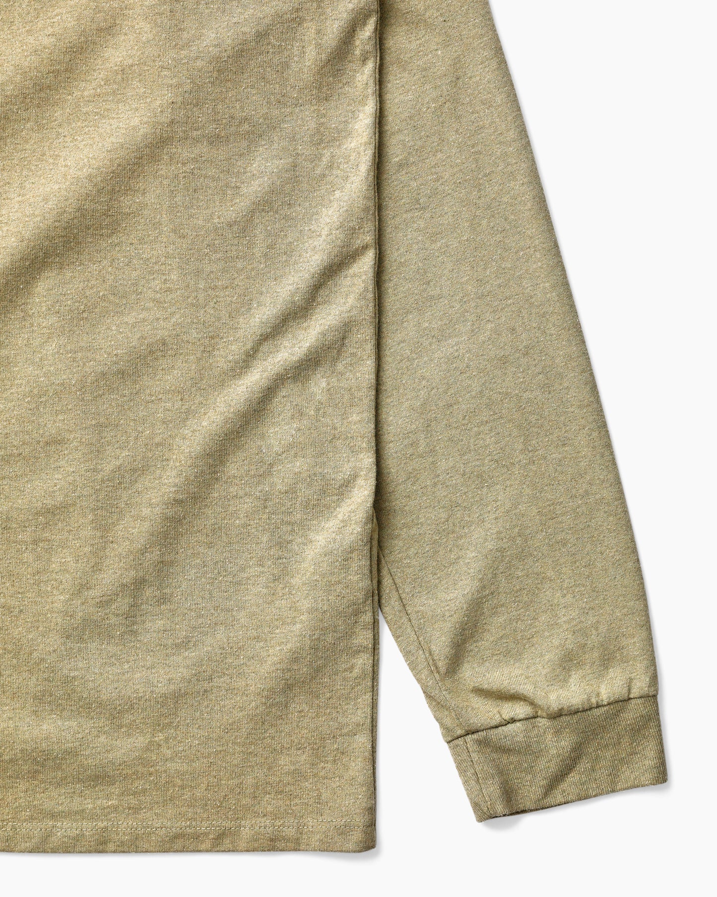M's L/S Great Waves Responsibili-Tee Gumtree Green