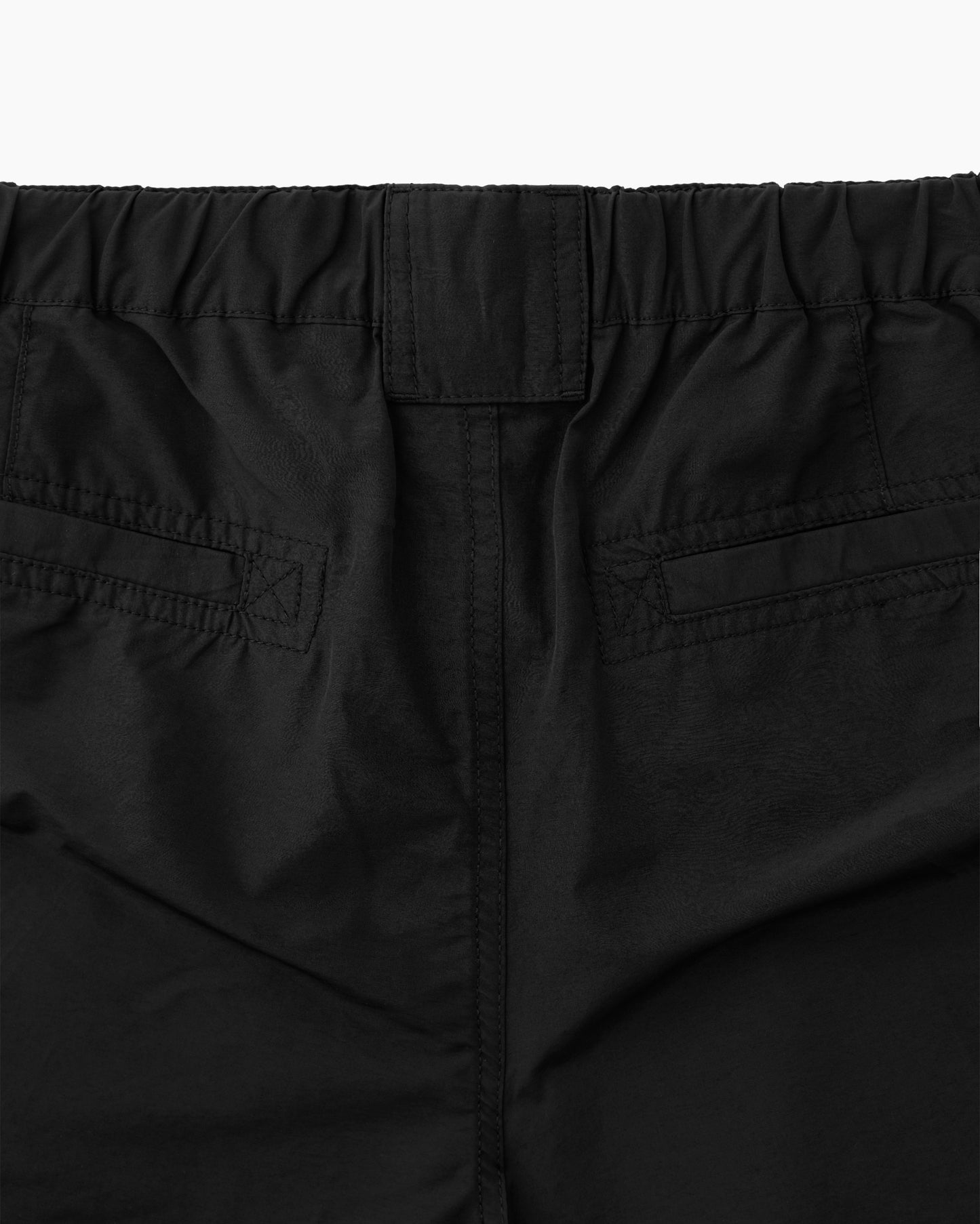 Nylon Hiking Short Black