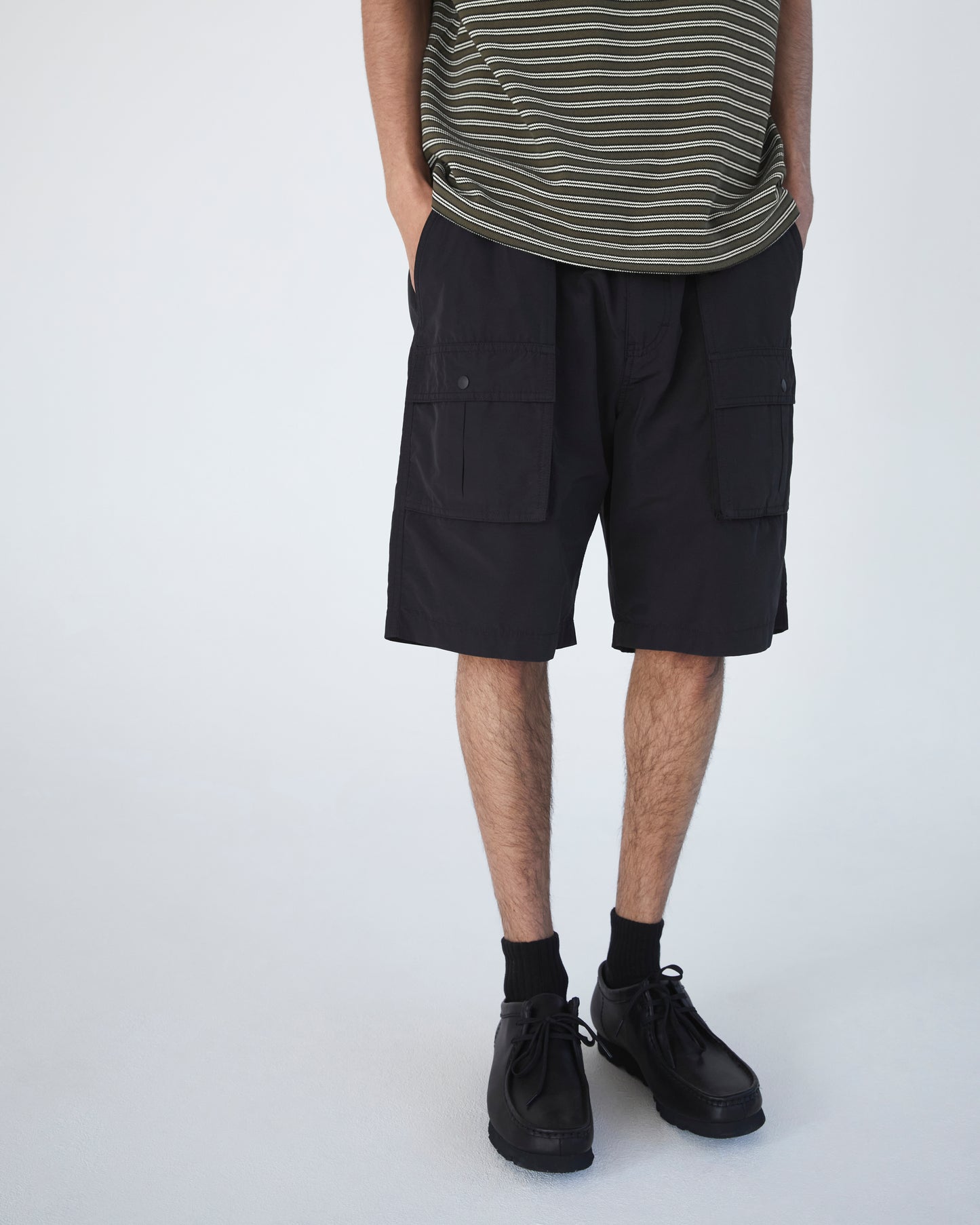 Nylon Hiking Short Black
