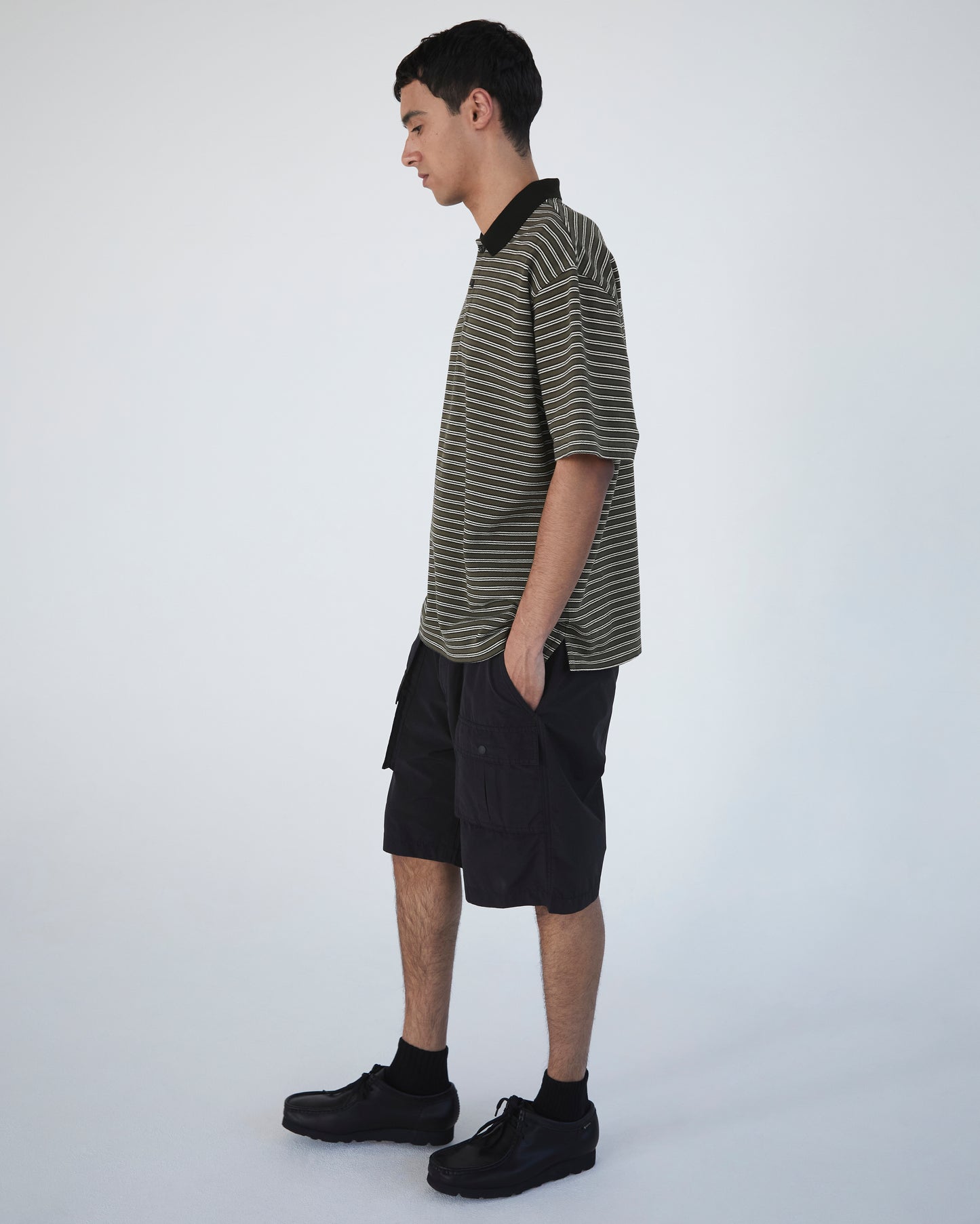 Nylon Hiking Short Black