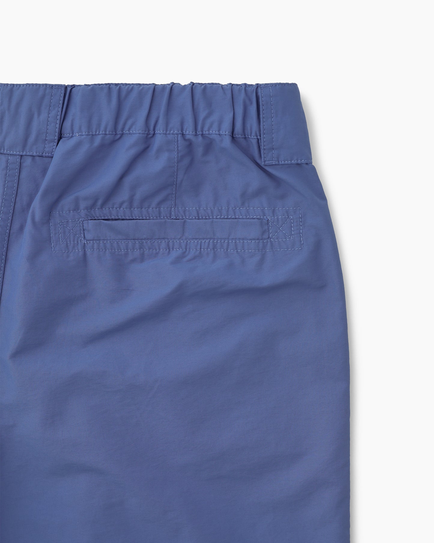 Nylon Hiking Short Blue