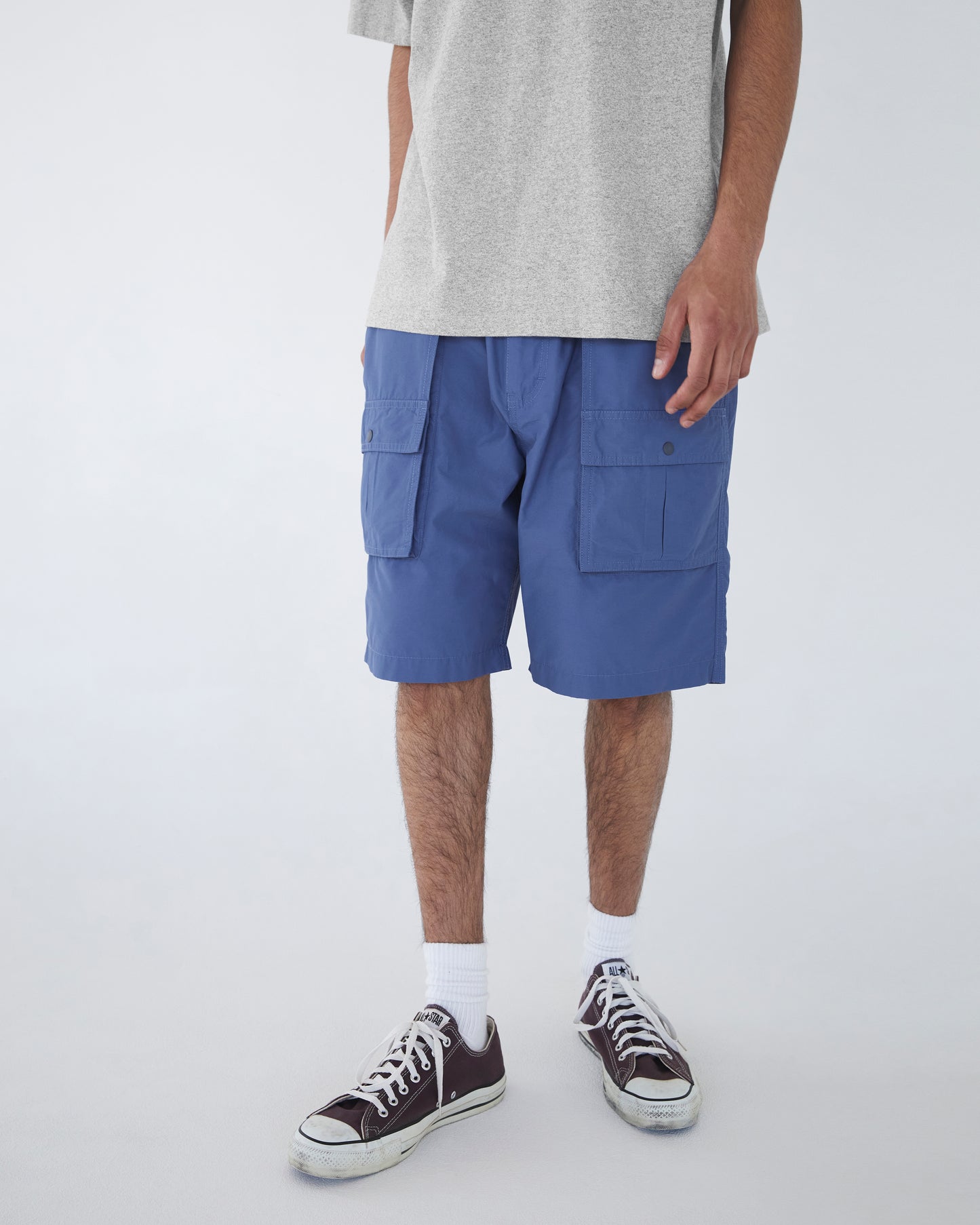 Nylon Hiking Short Blue