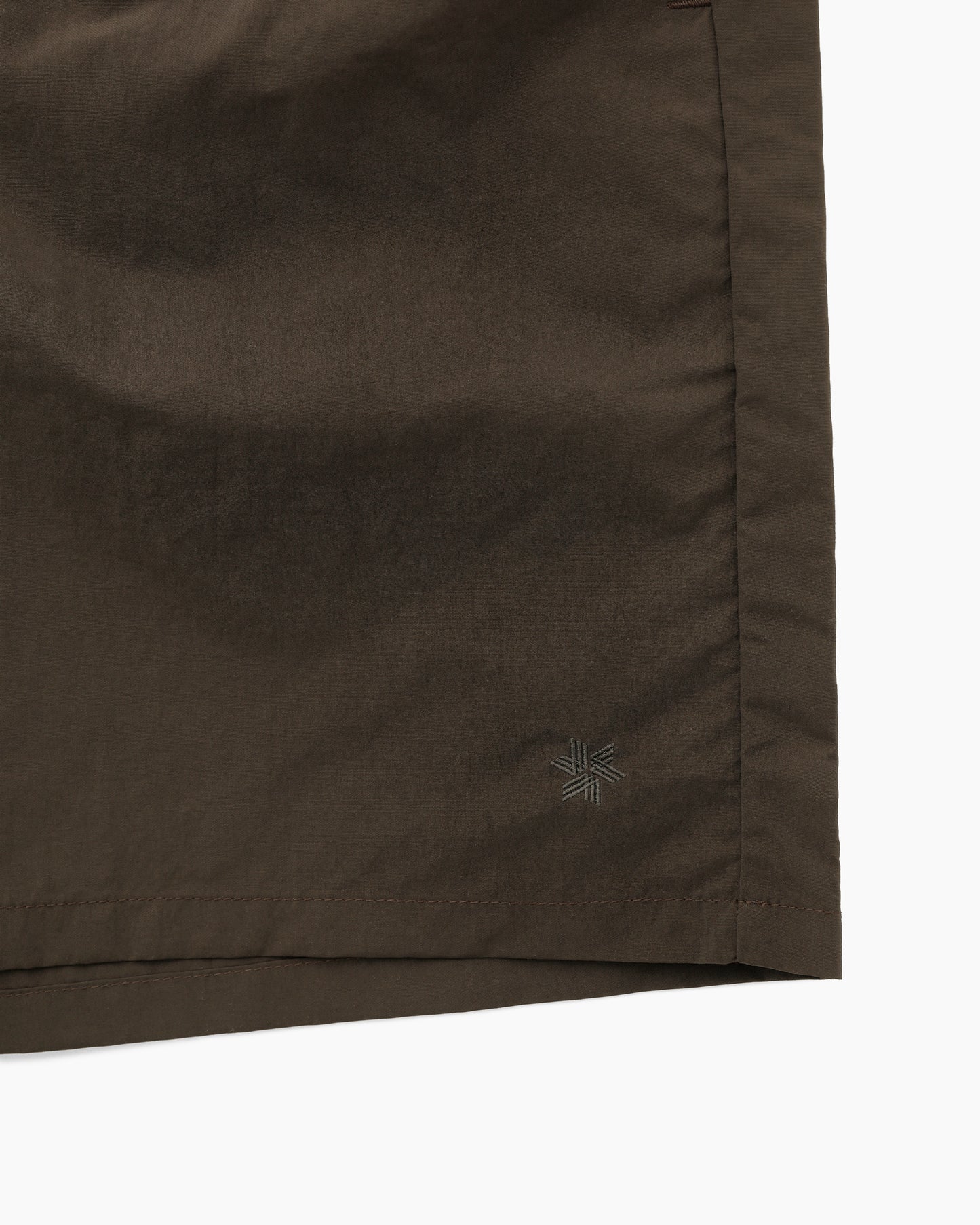 Nylon Shorts Jet Brown