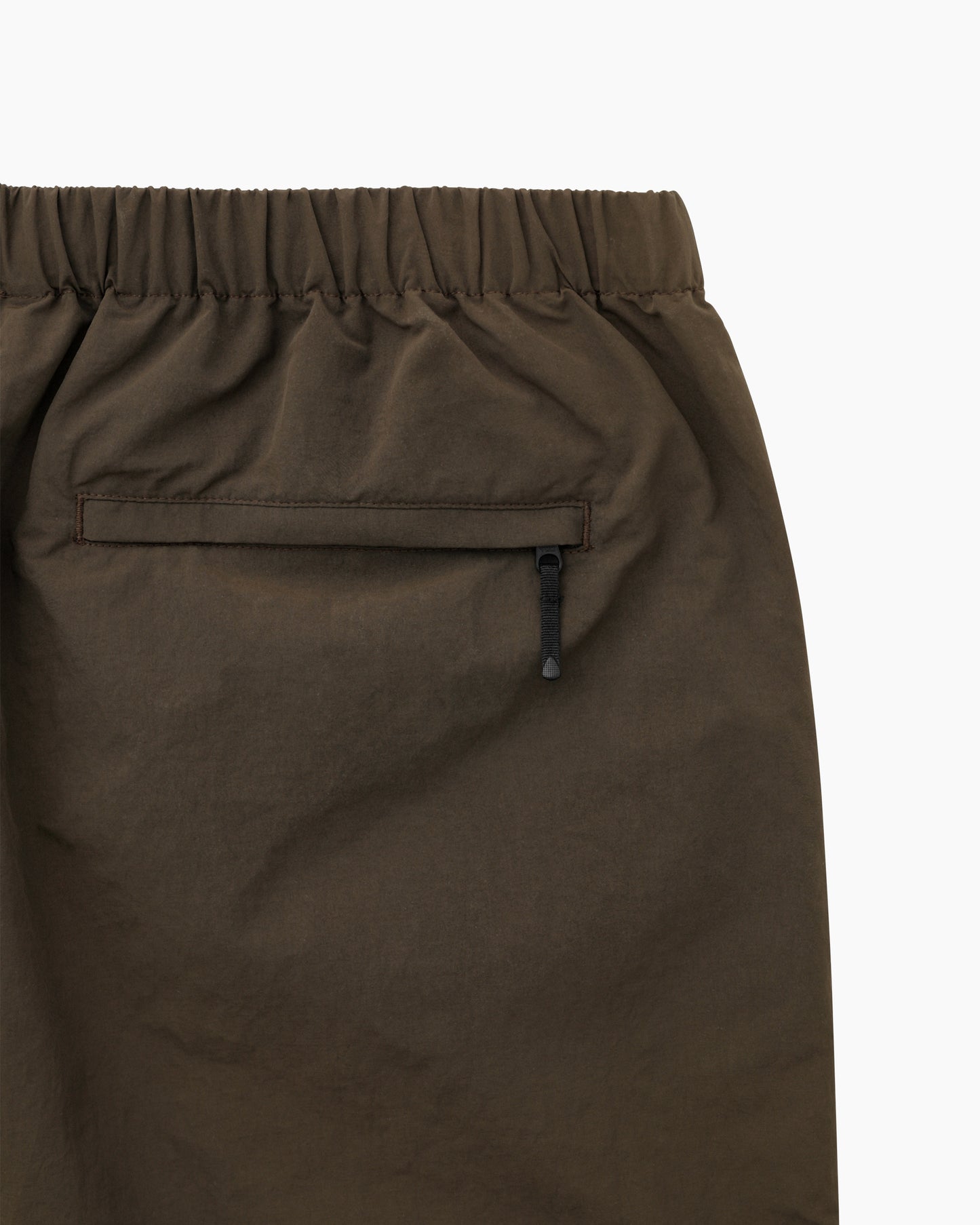 Nylon Shorts Jet Brown
