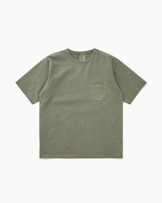 O.D Repaired Tee Olive