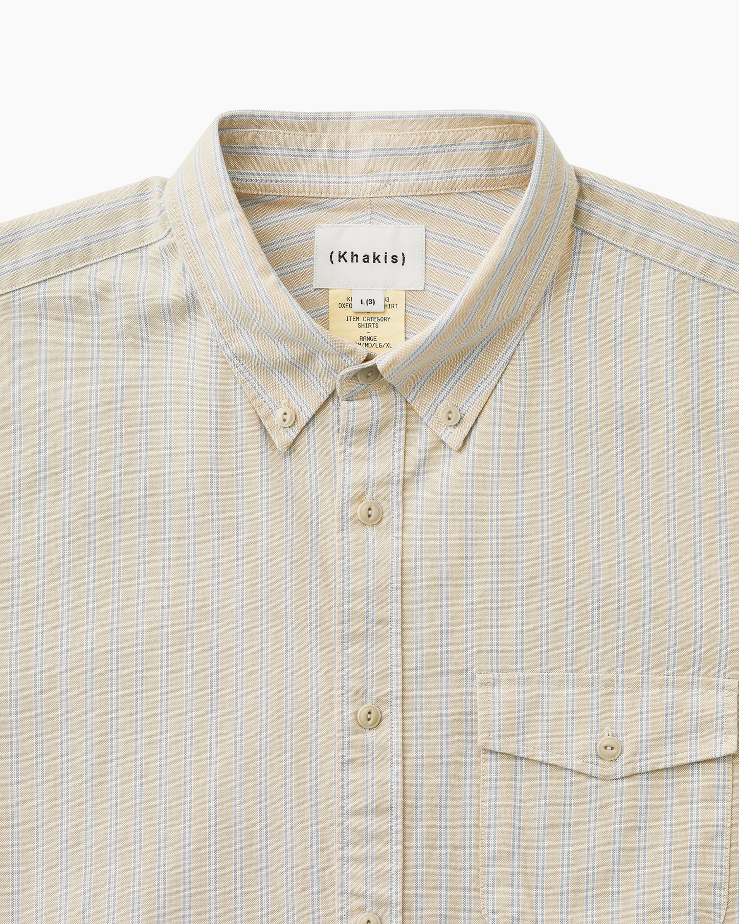 Oxford Club Shirt Beige