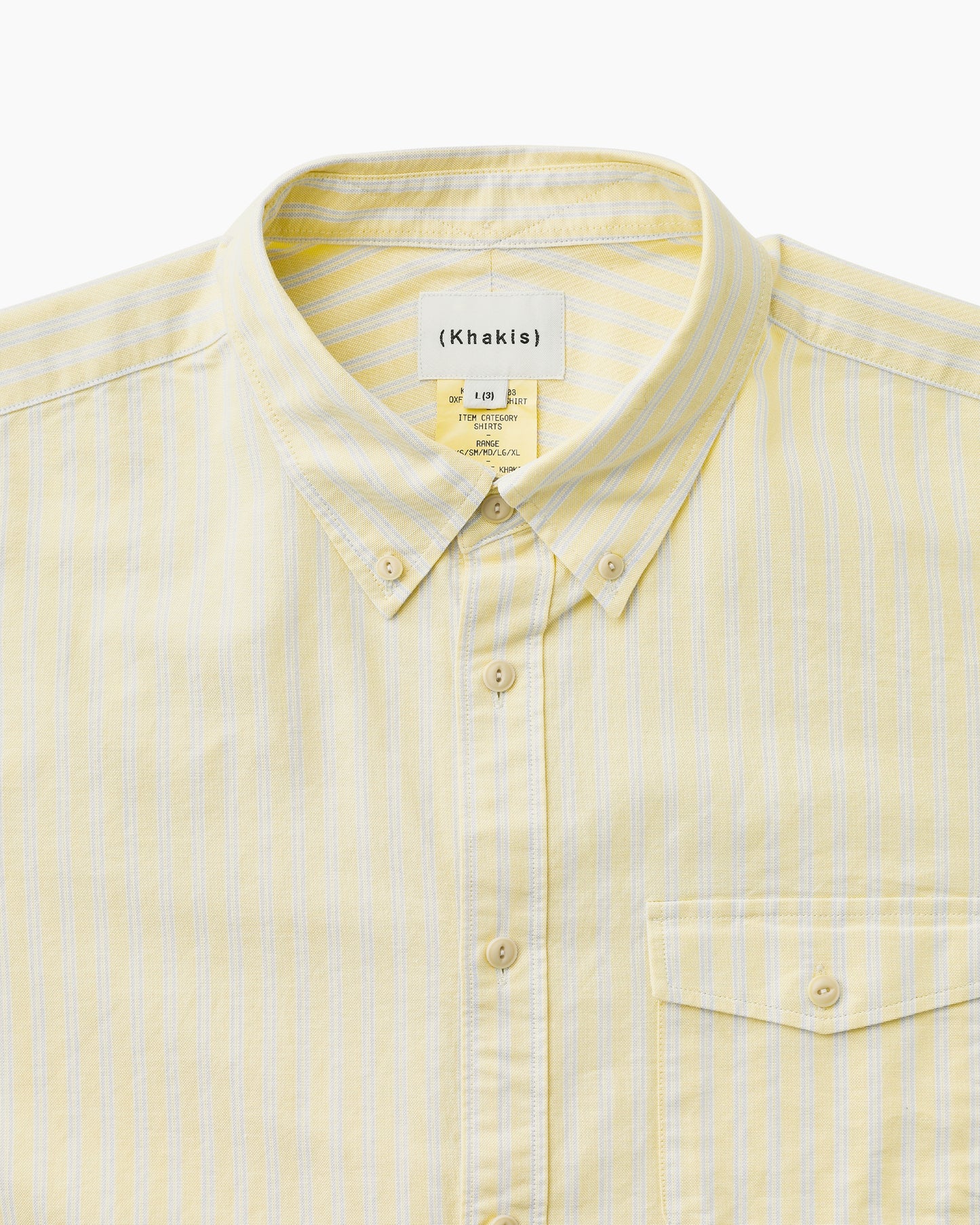 Oxford Club Shirt Yellow