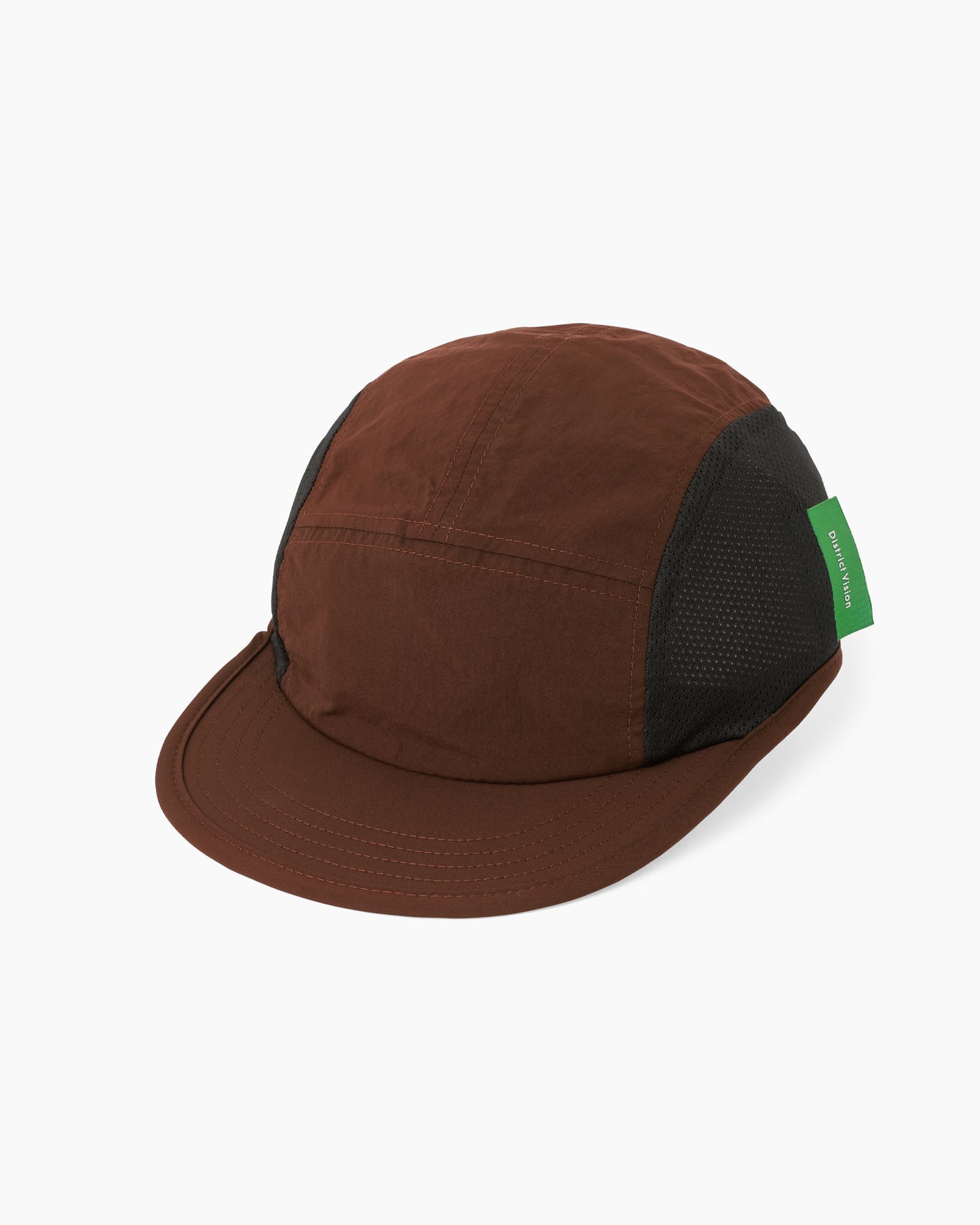 Performance Panelled Mesh Hat Terracotta