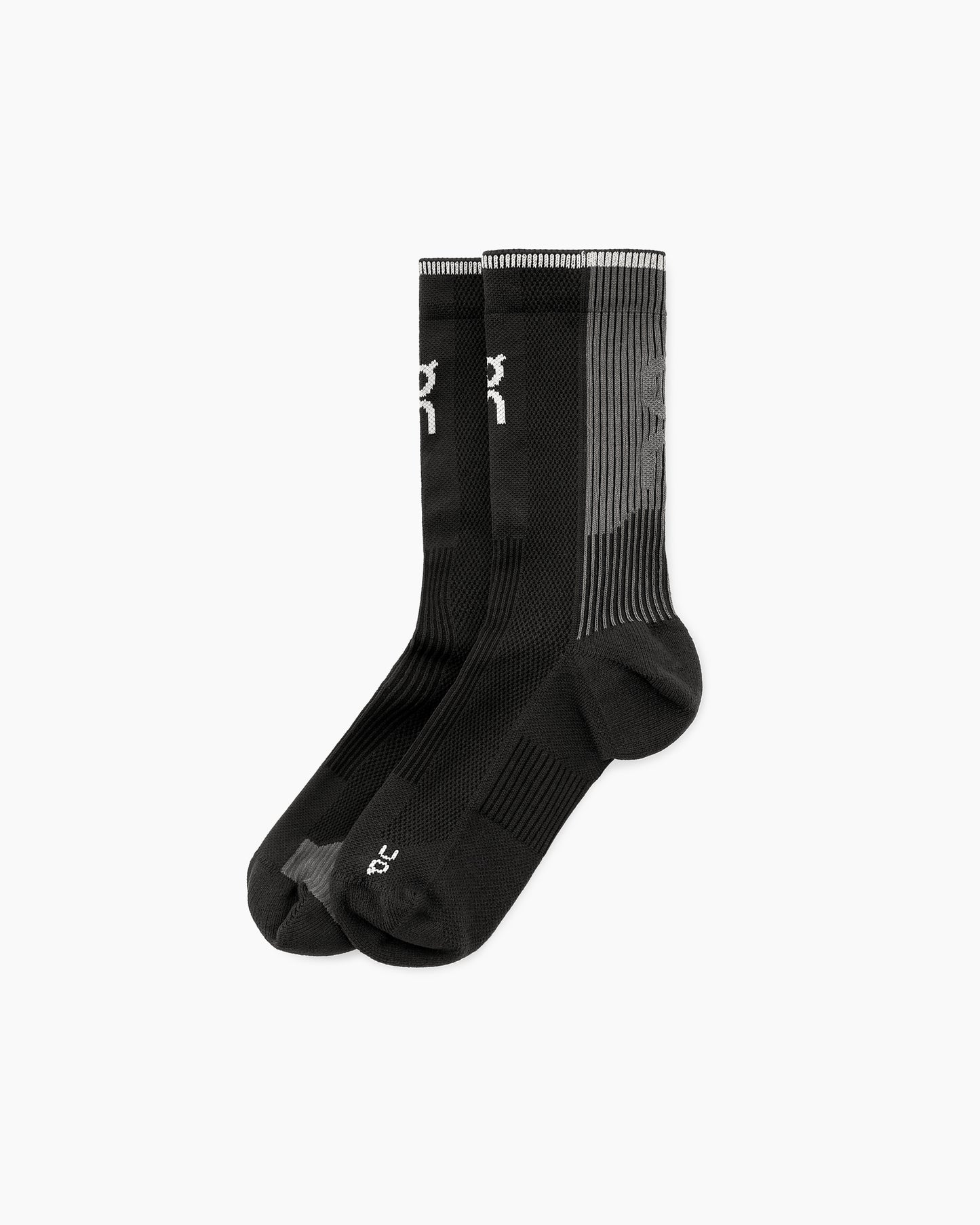 Performance Run Sock High Black | Eclipse