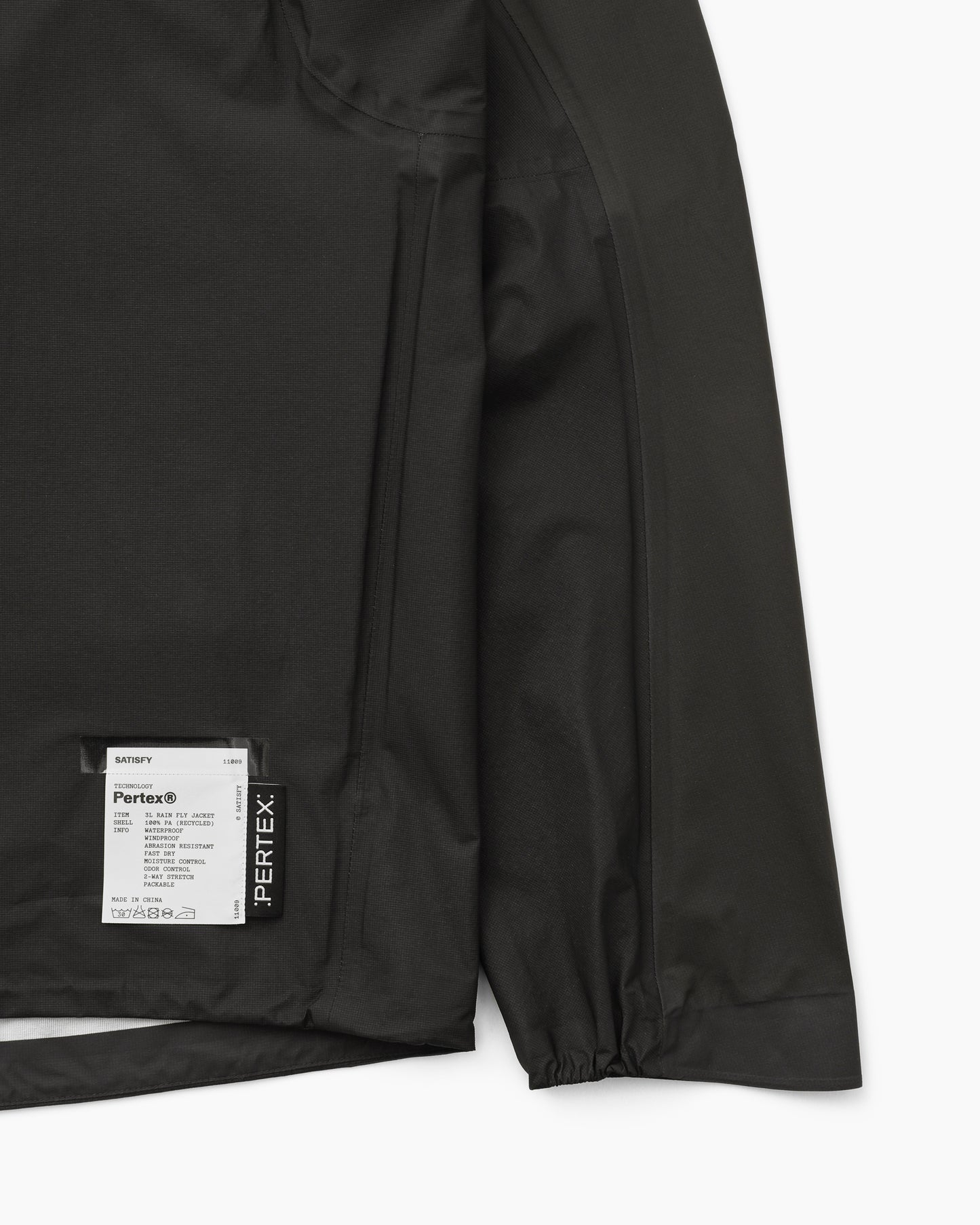 Pertex® 3L Fly Rain Jacket Black