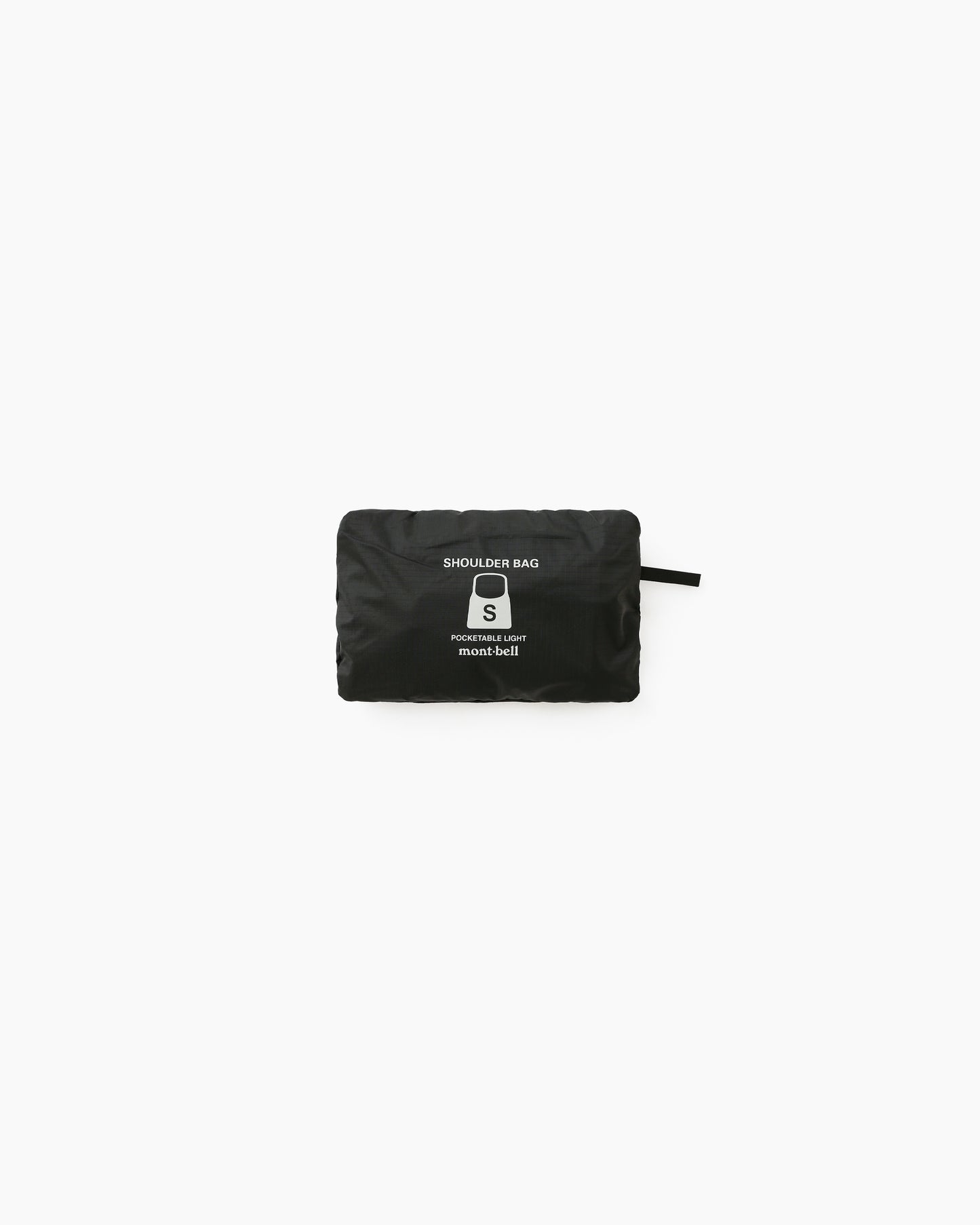 Pocketable Light Shoulder Bag S Black