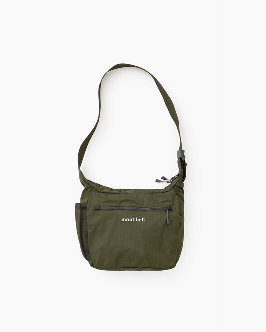 Pocketable Light Shoulder Bag S Khaki Green