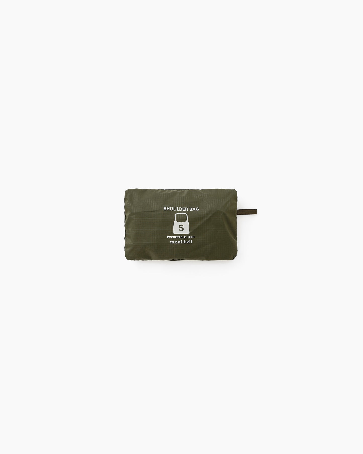 Pocketable Light Shoulder Bag S Khaki Green