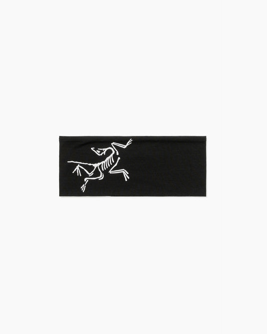 Satoro Merino Headband Black/Arctic Silk