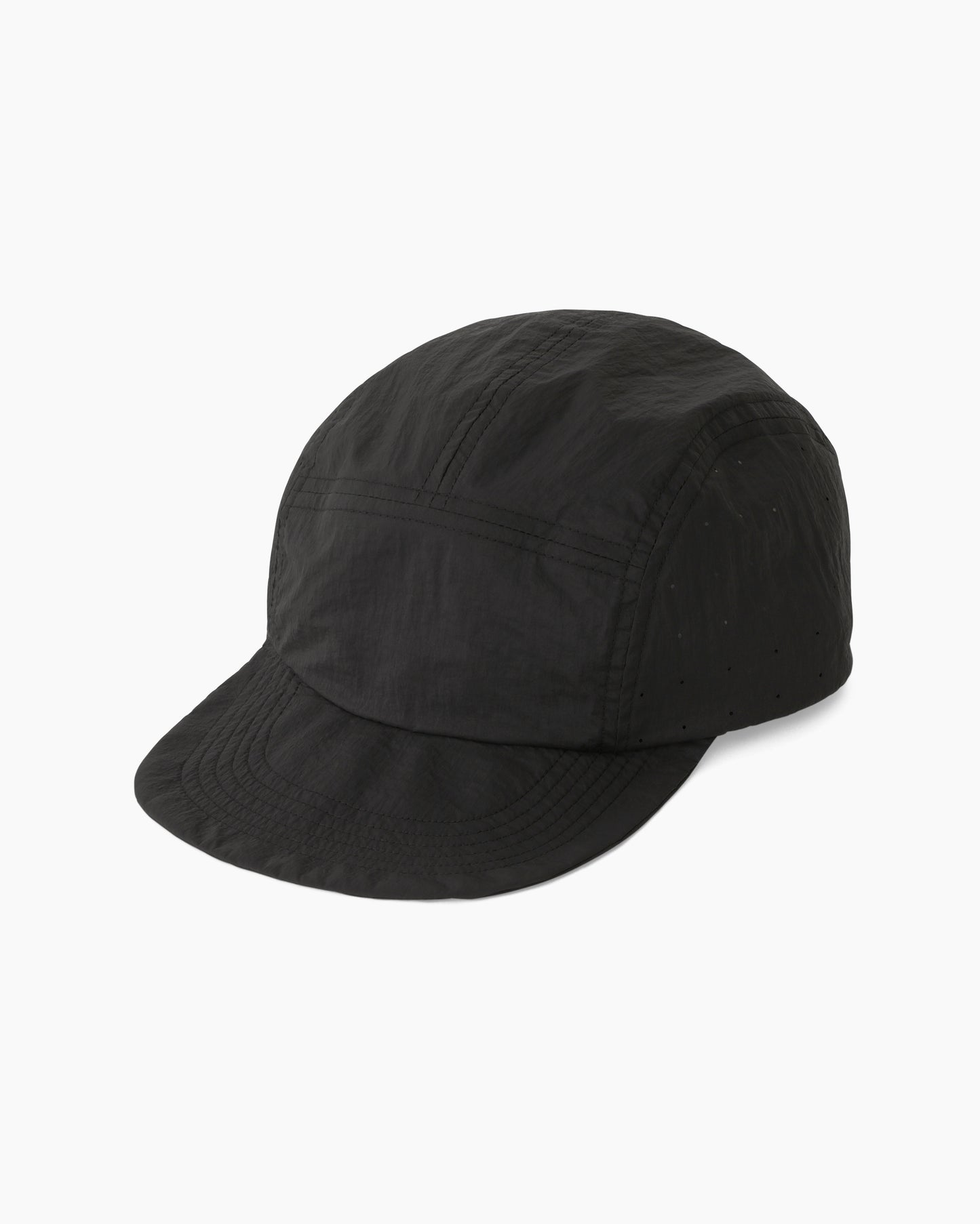 Sheer Nylon Cap Black