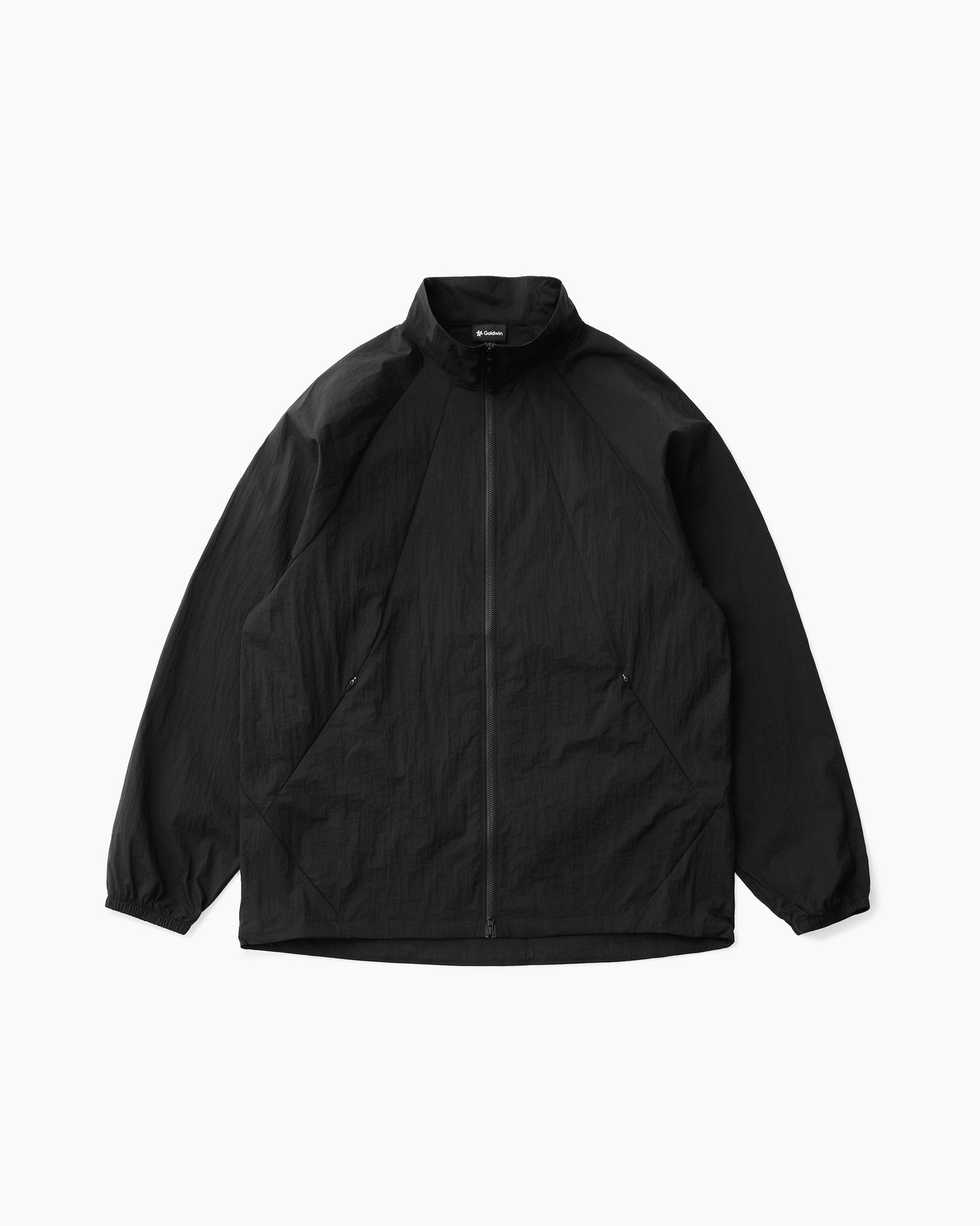 Sheer Nylon Wind Jacket Black