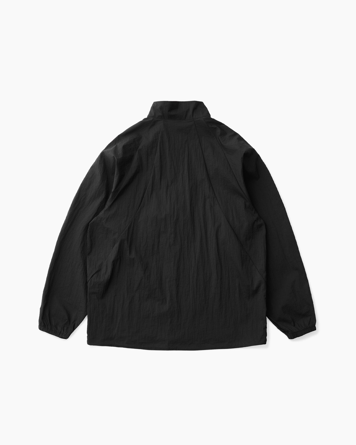 Sheer Nylon Wind Jacket Black