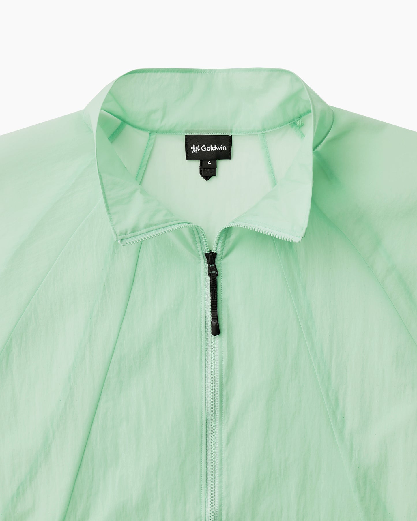Sheer Nylon Wind Jacket Opal Green