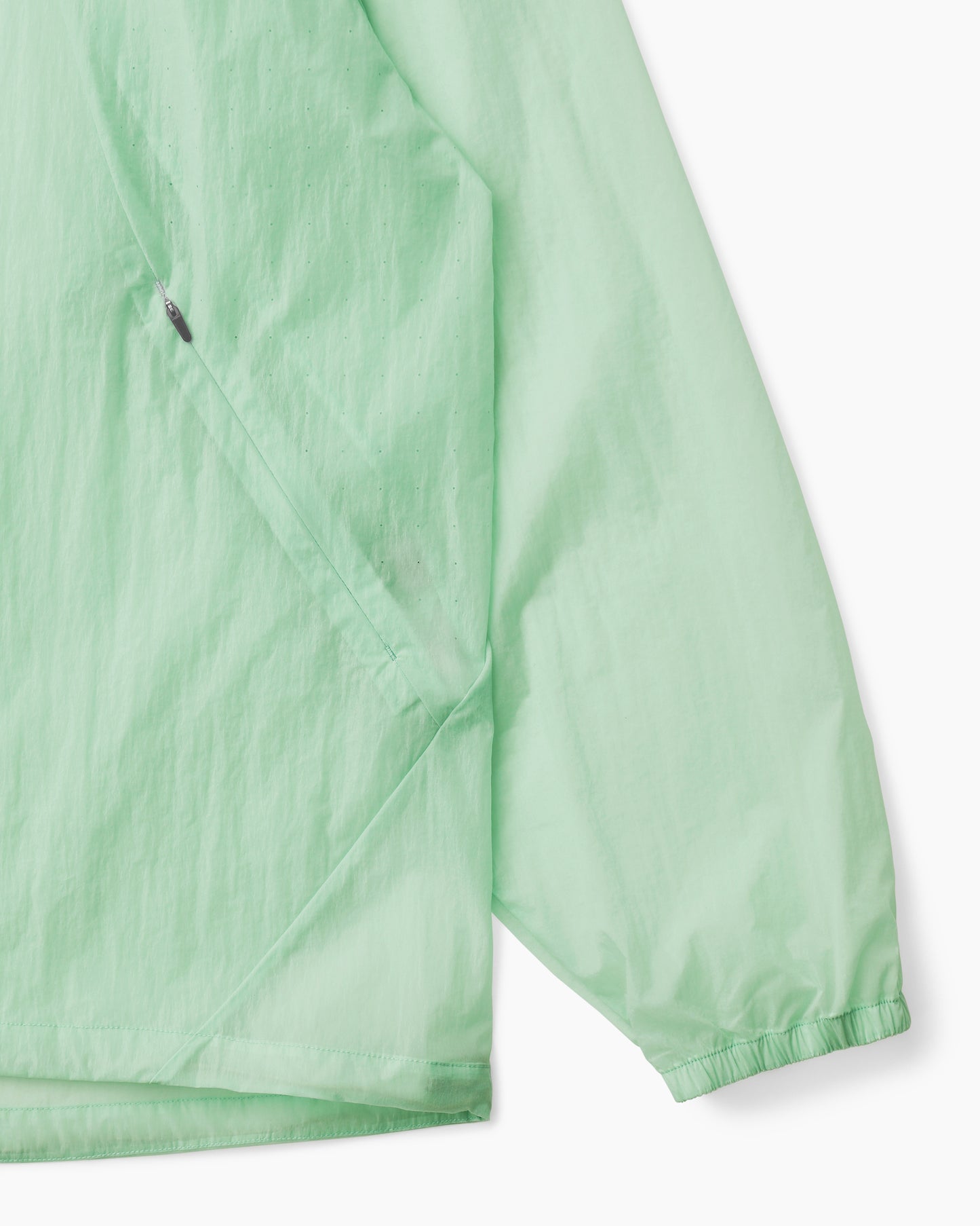 Sheer Nylon Wind Jacket Opal Green