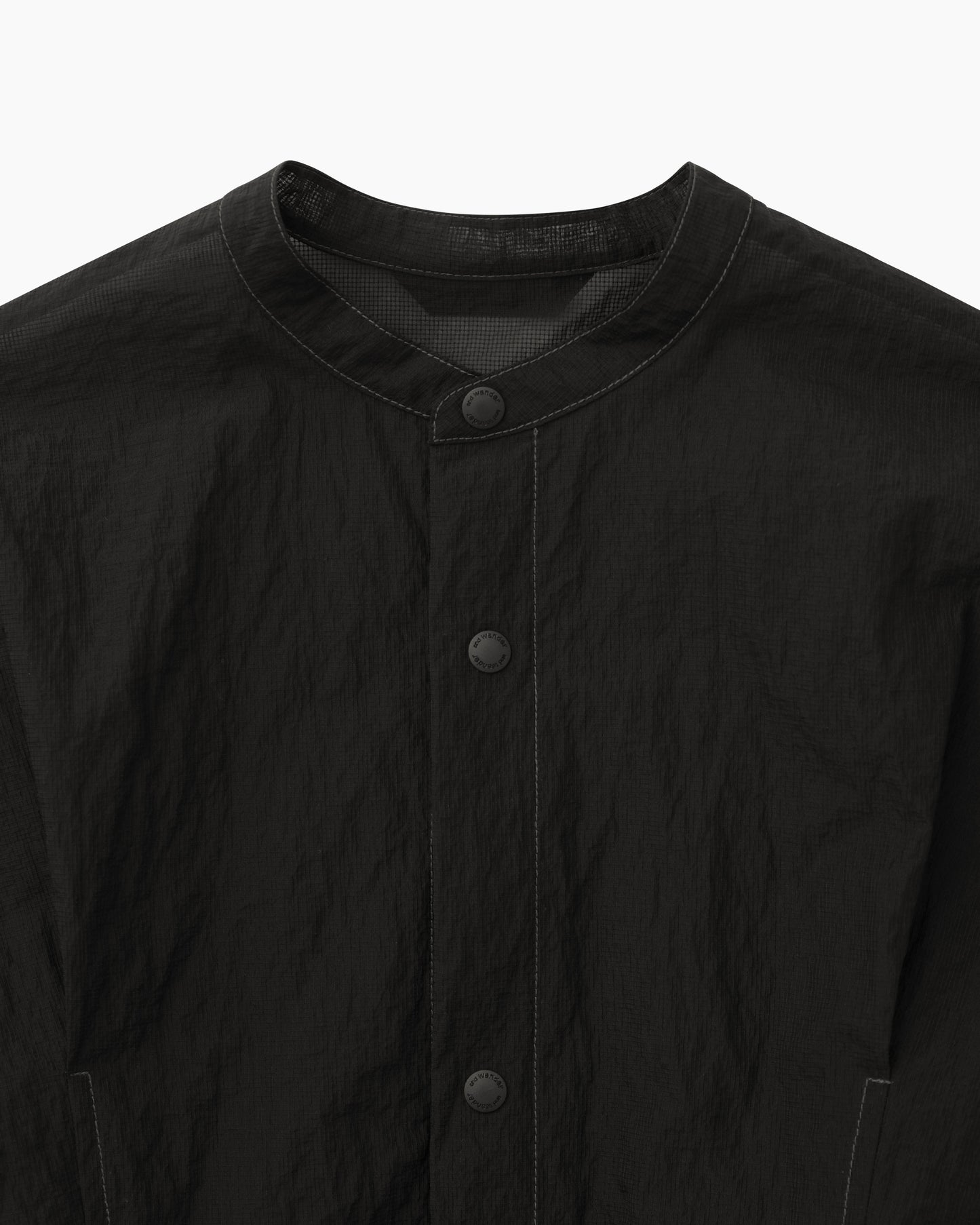 Sheer Ripstop LS Shirts (W) Black