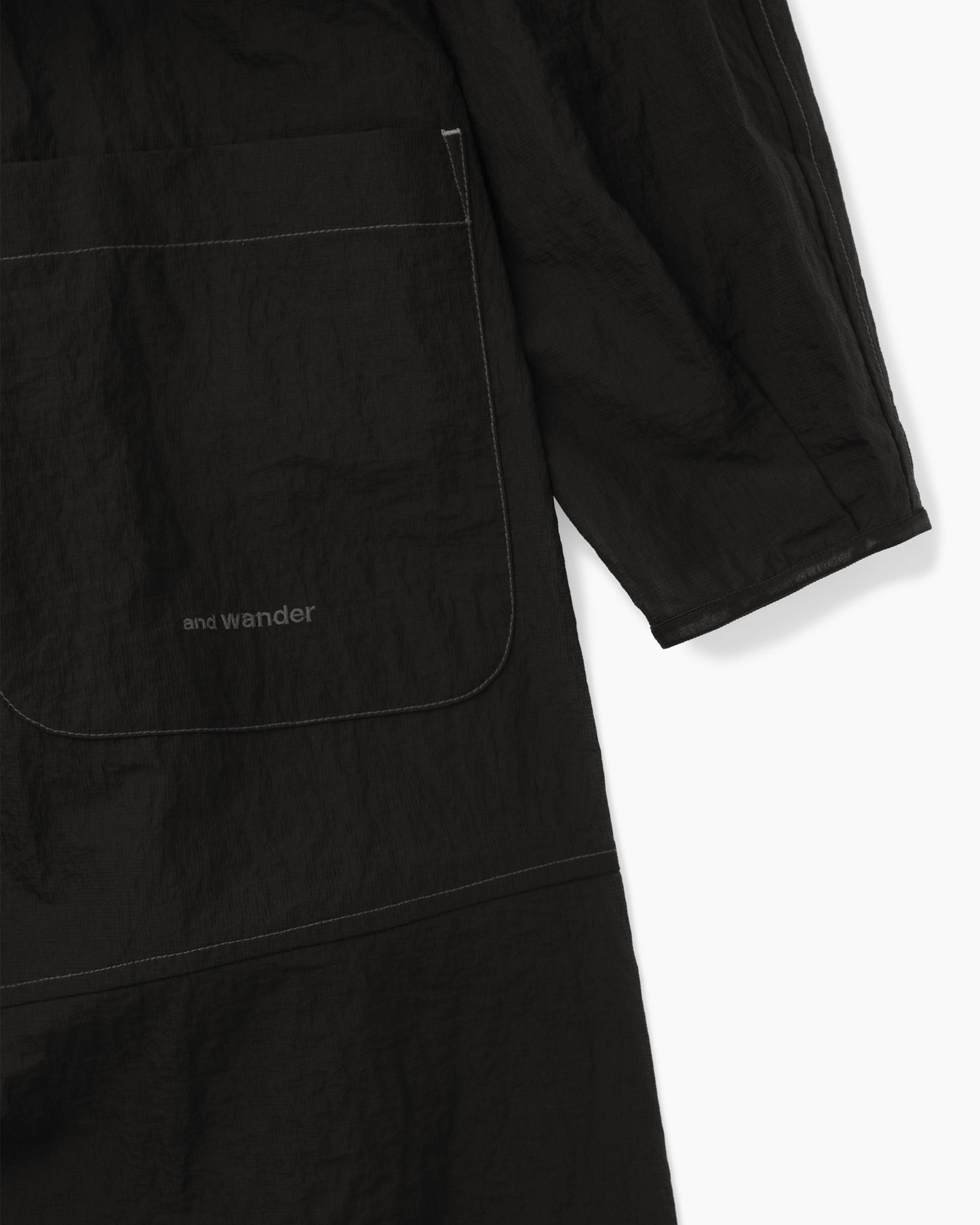 Sheer Ripstop LS Shirts (W) Black