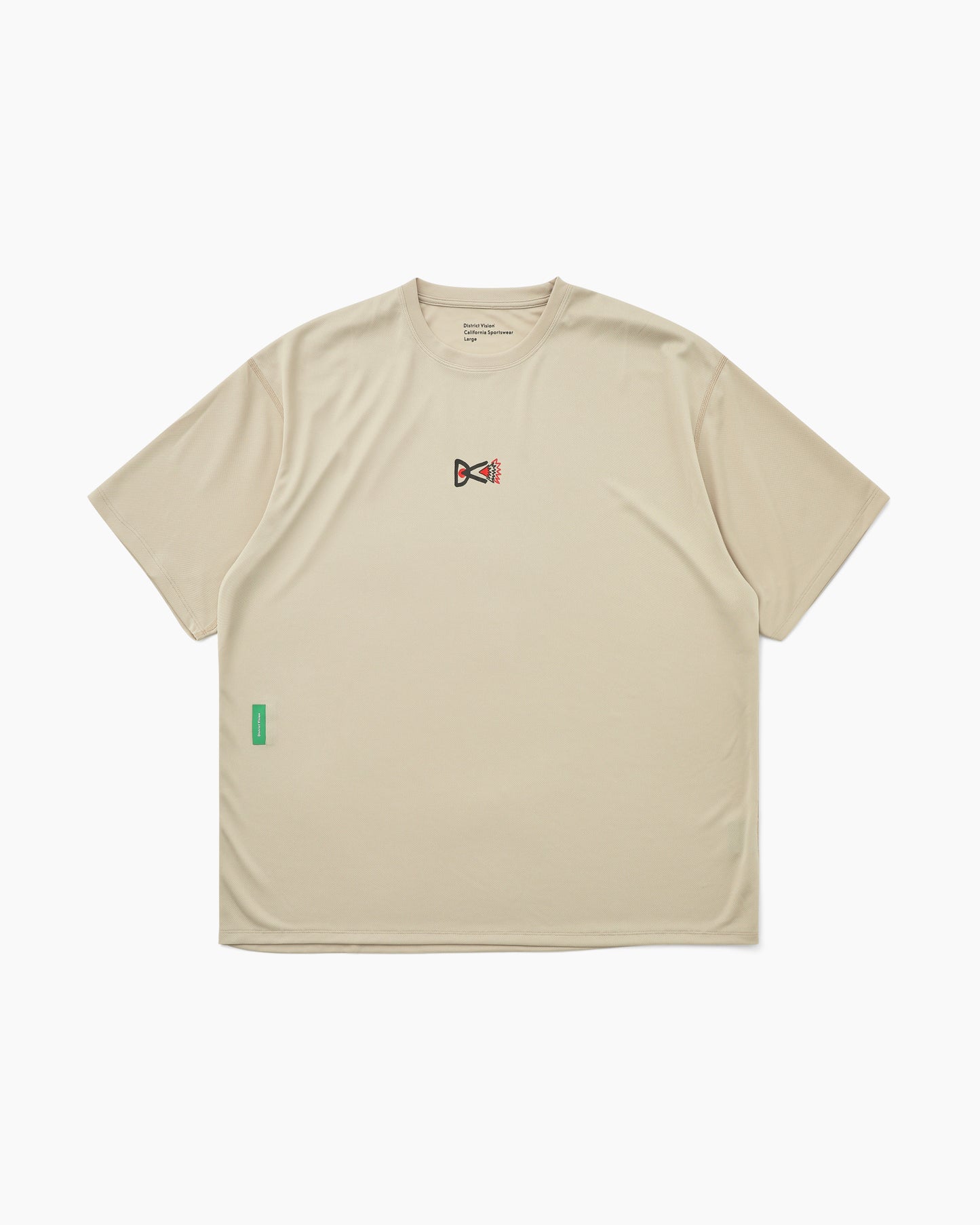 Short Sleeve Boxy Training Tee Bamboo