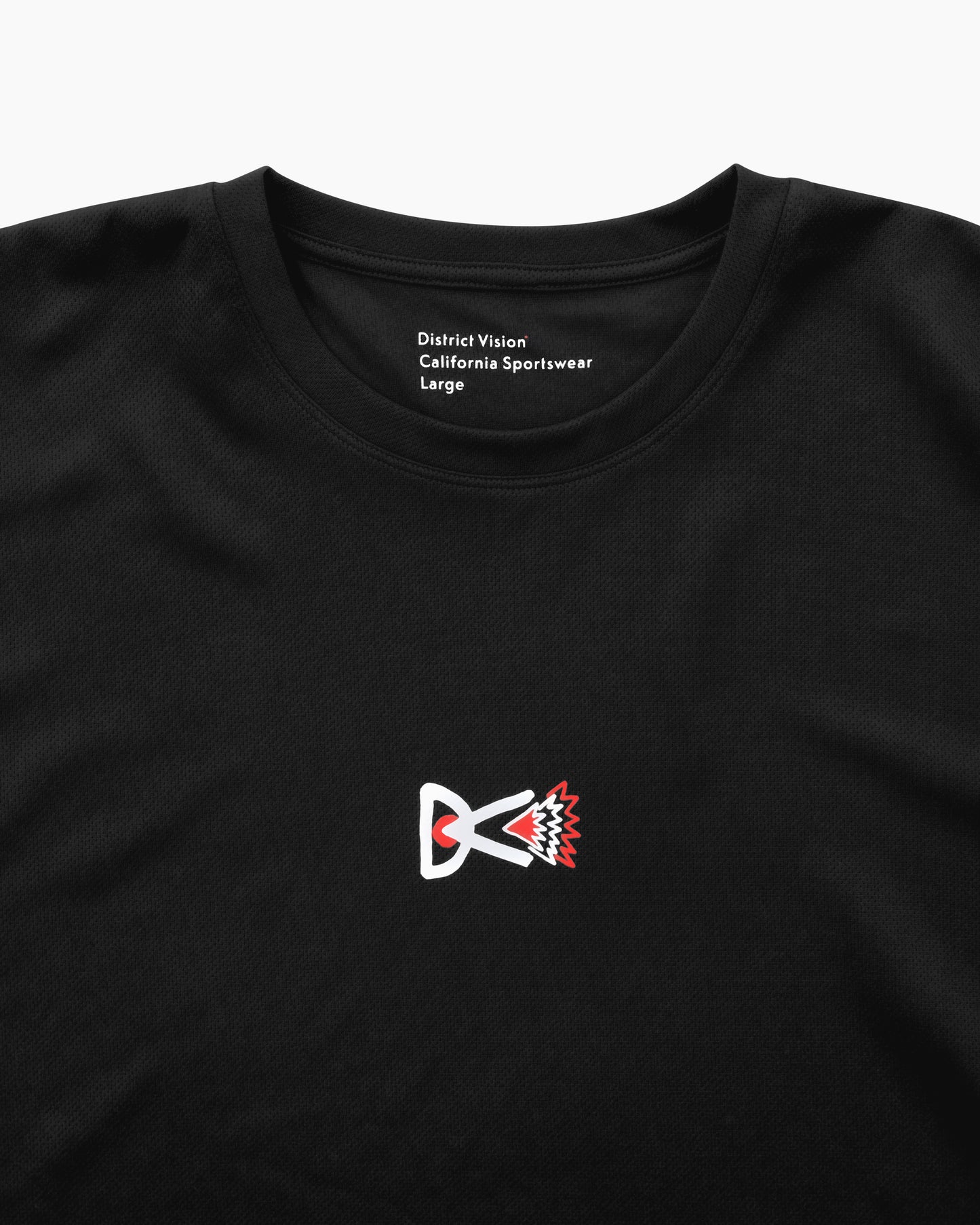 Short Sleeve Boxy Training Tee Black