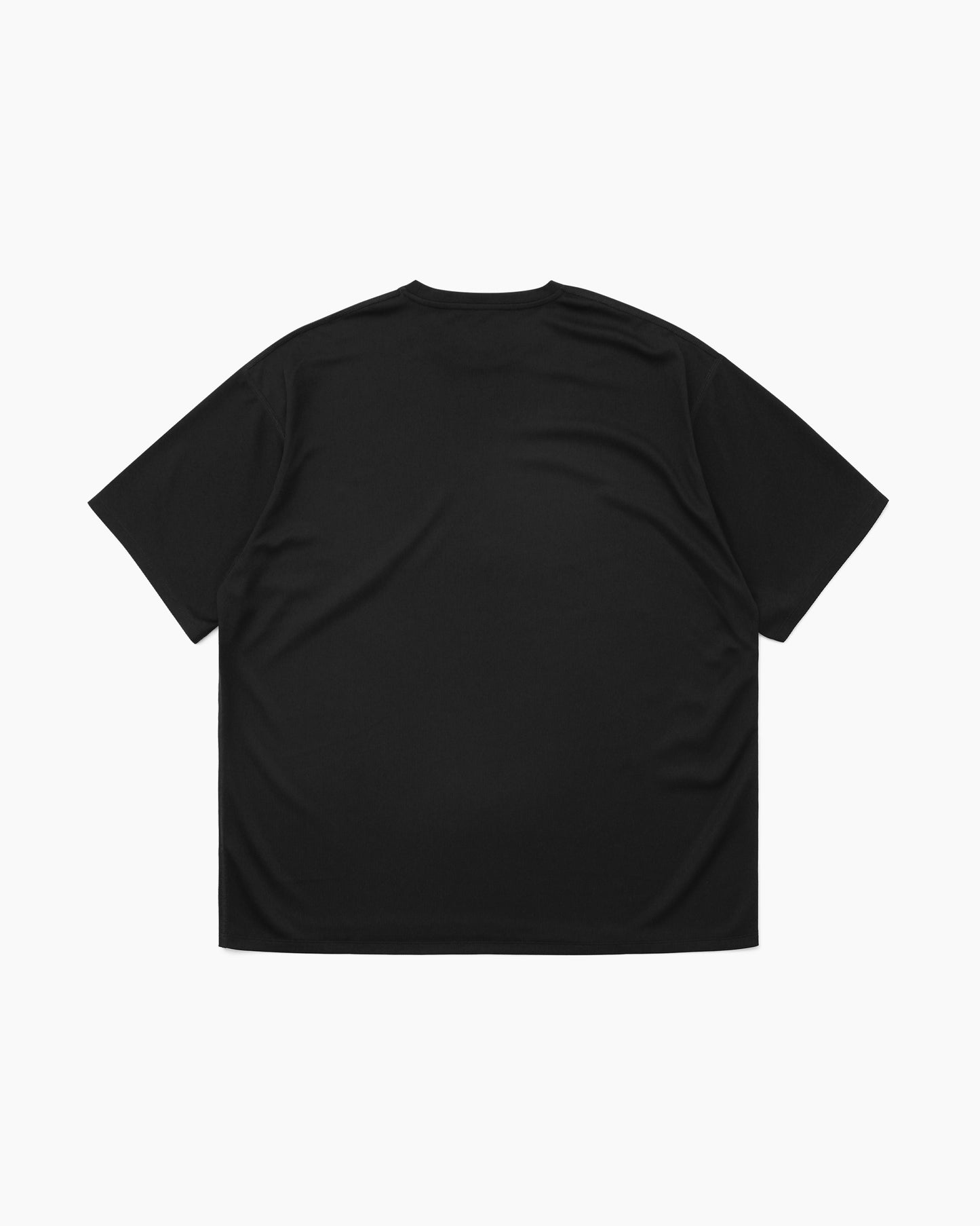 Short Sleeve Boxy Training Tee Black