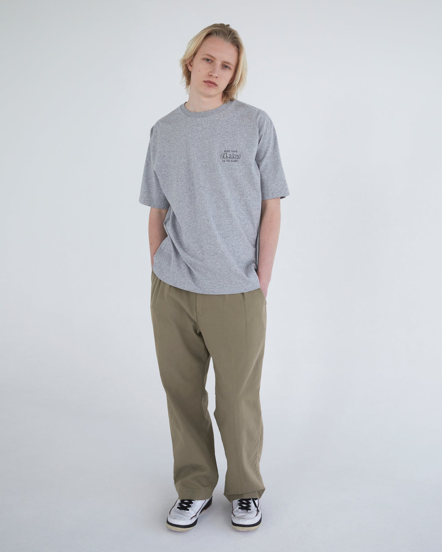 Slub Common Pant Covert Grey