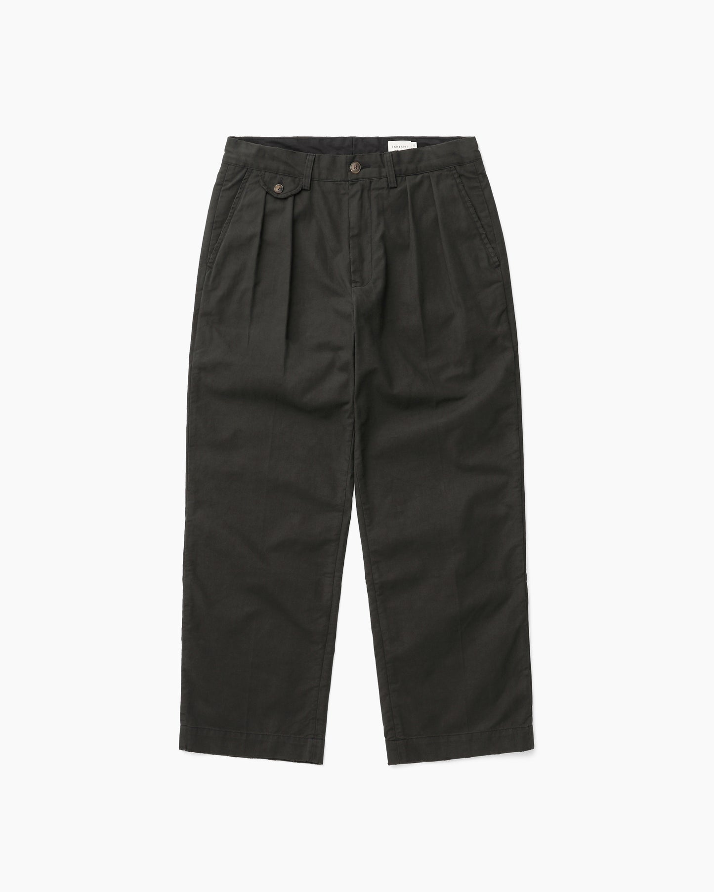 Slub Common Pant Faded Black