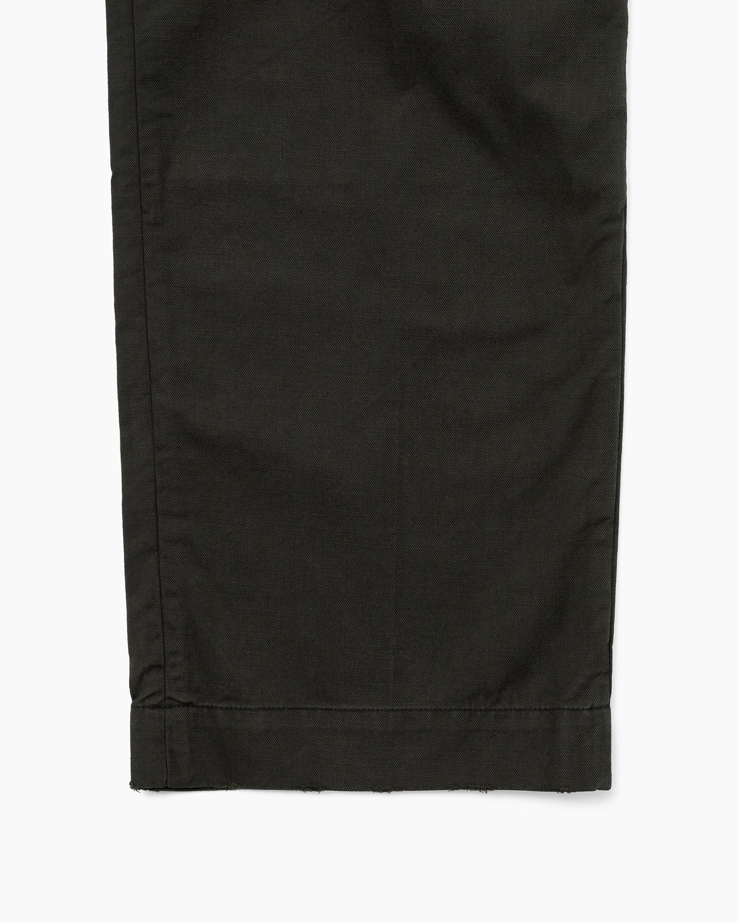 Slub Common Pant Faded Black