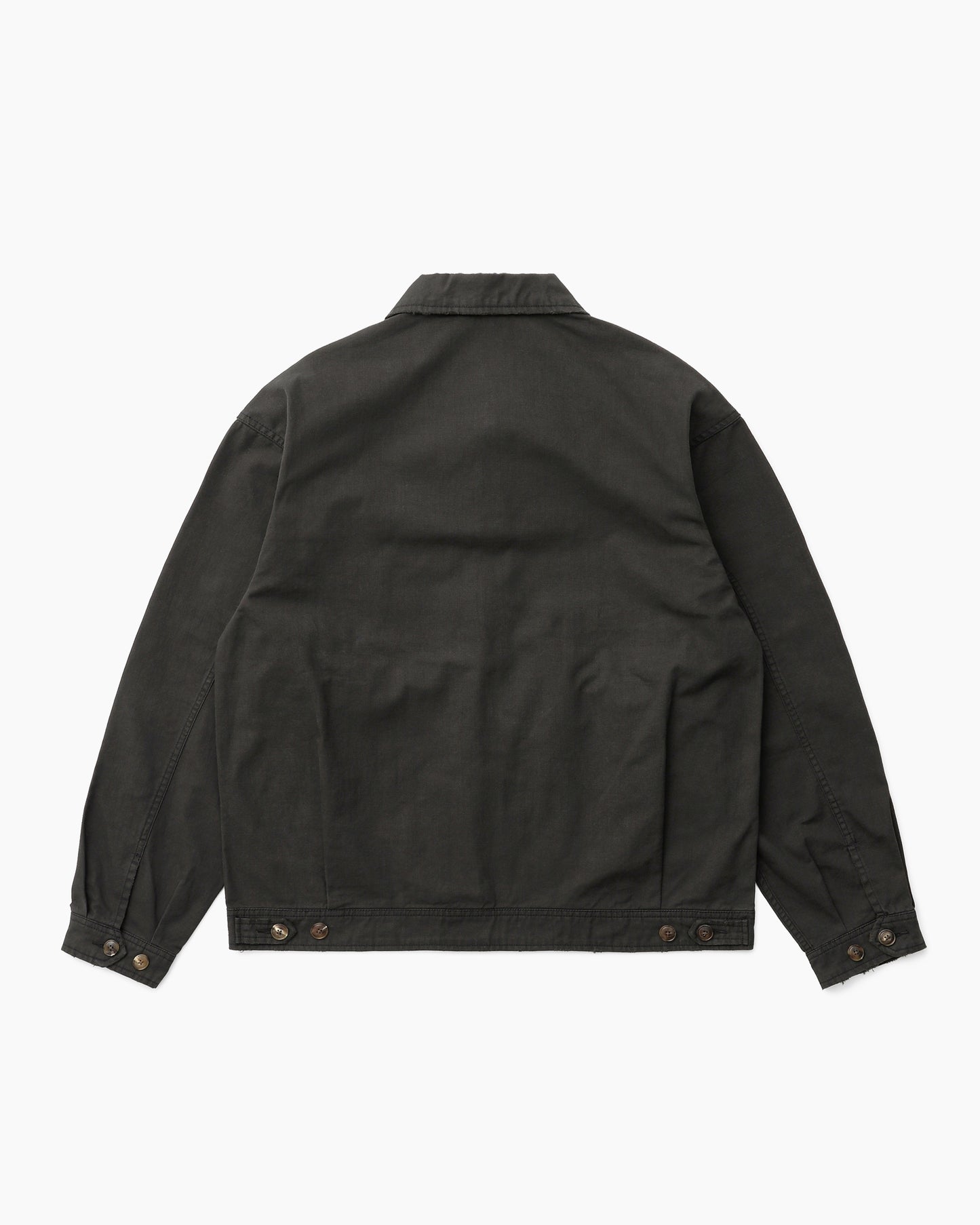 Slub Swing Jacket Faded Black