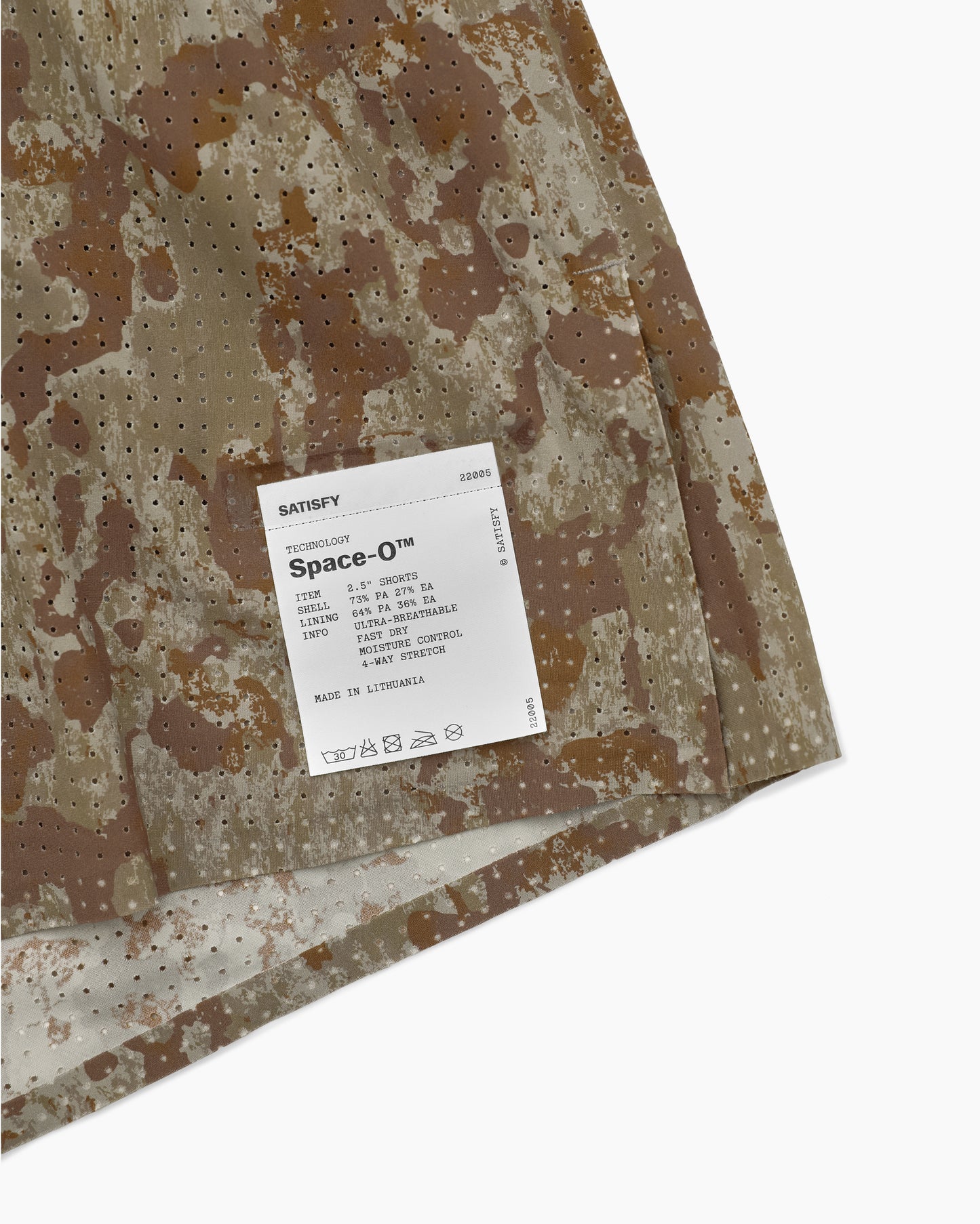Space‑O™ 2.5" Shorts W Camo
