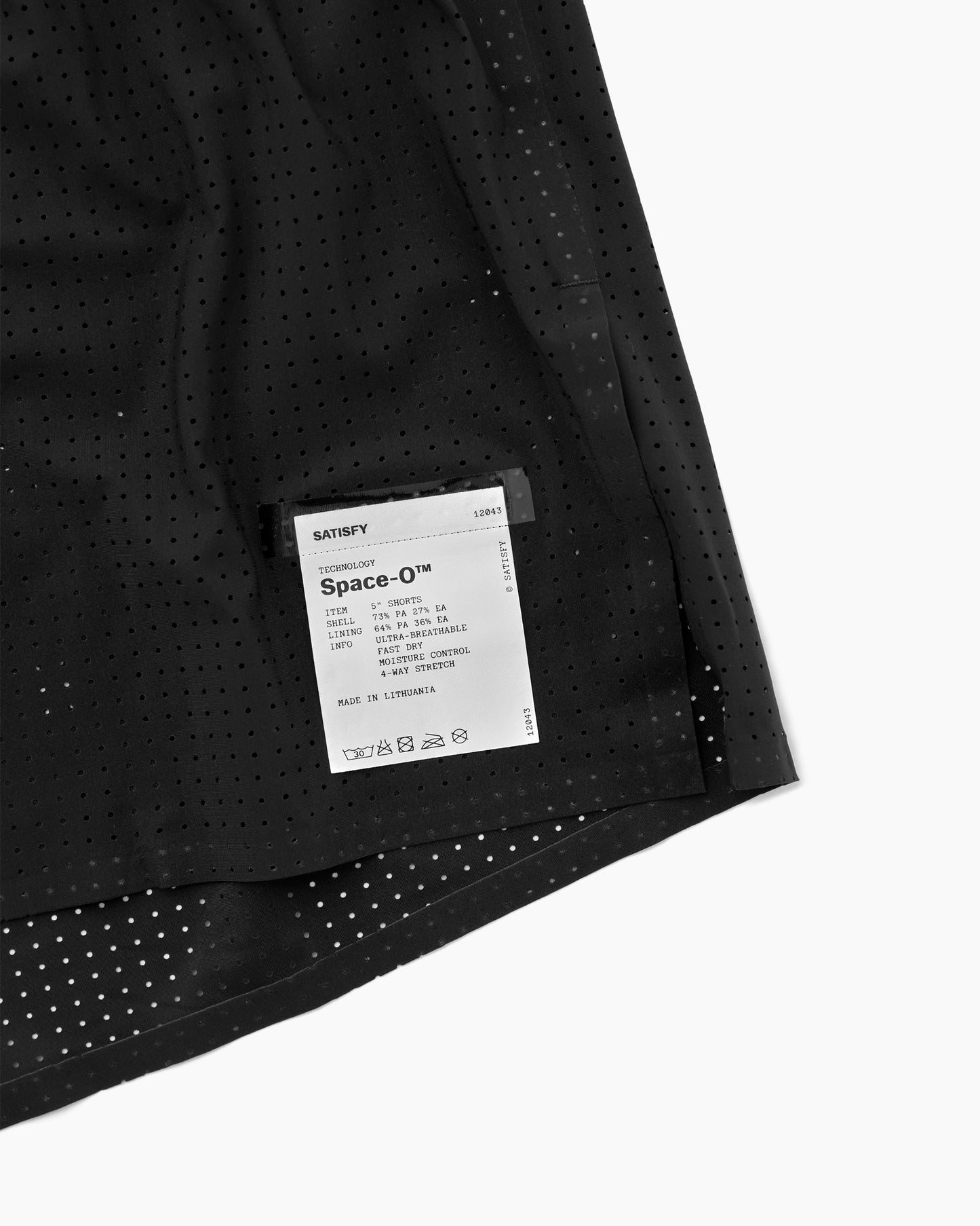 Space-O™ 5" shorts Black