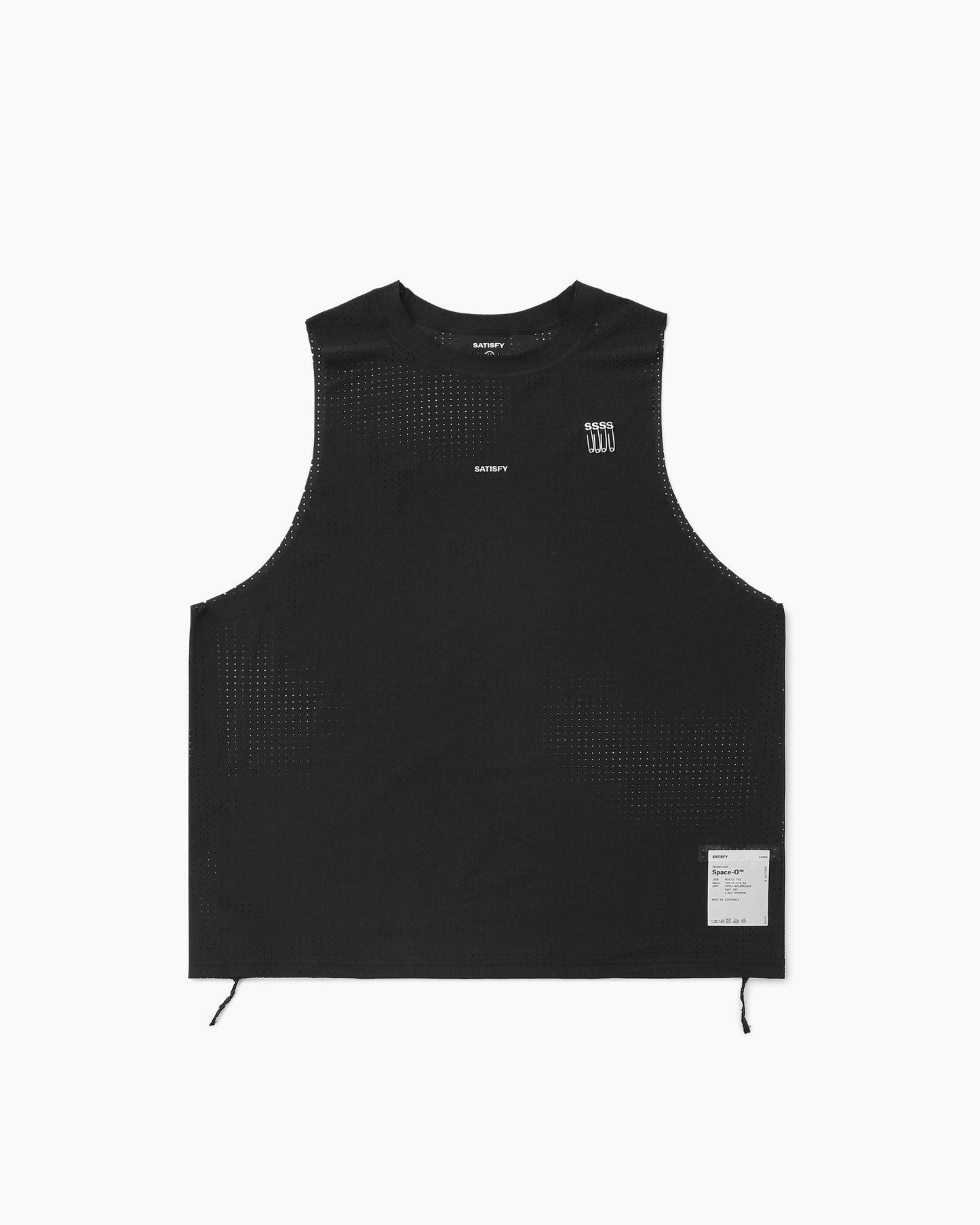 Space-O™ Muscle Tee W Black